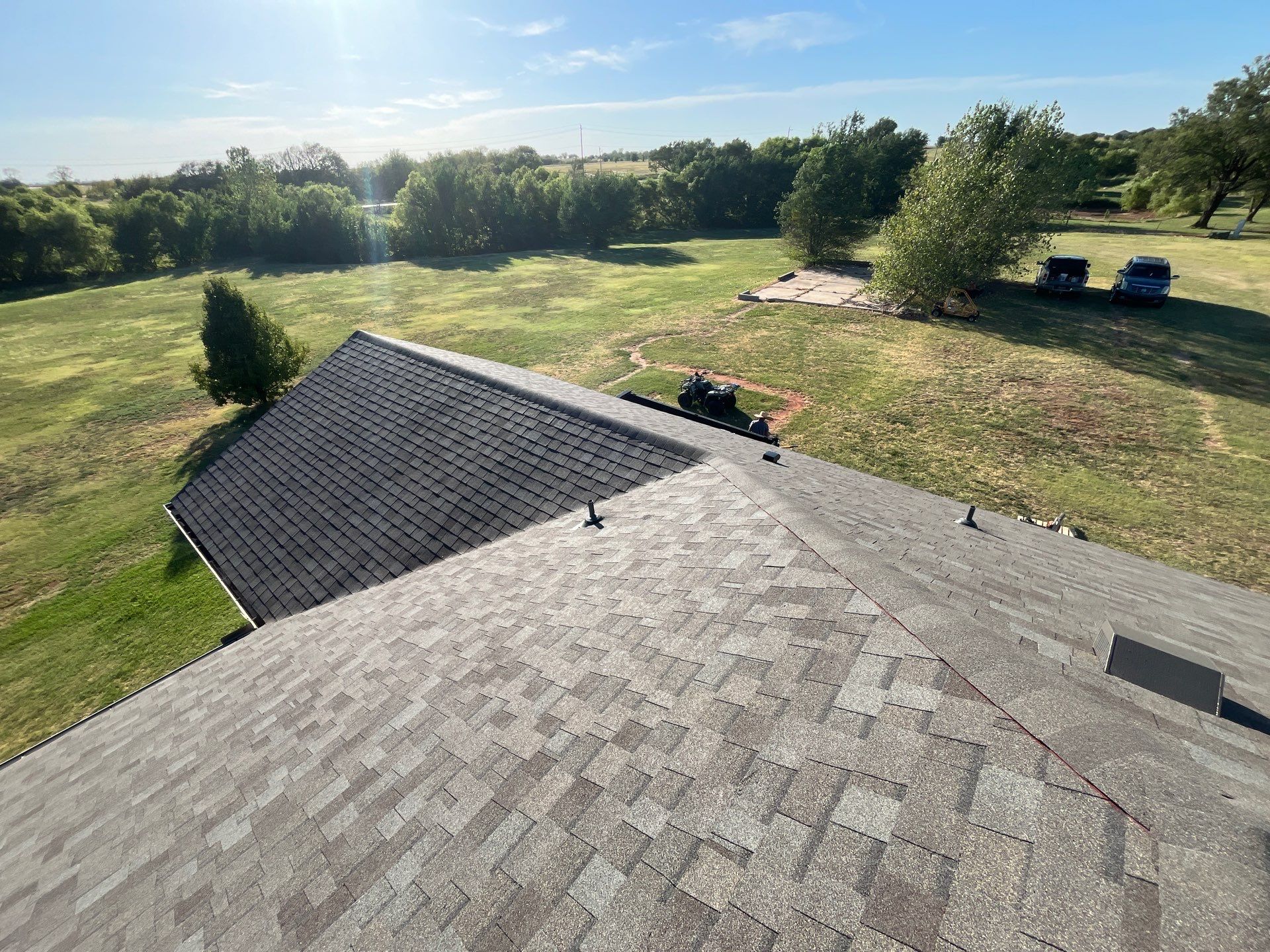 Residential Shingle Roof Replacement and Workshop Roofing in El Reno by Z Construction & Roofing, LLC