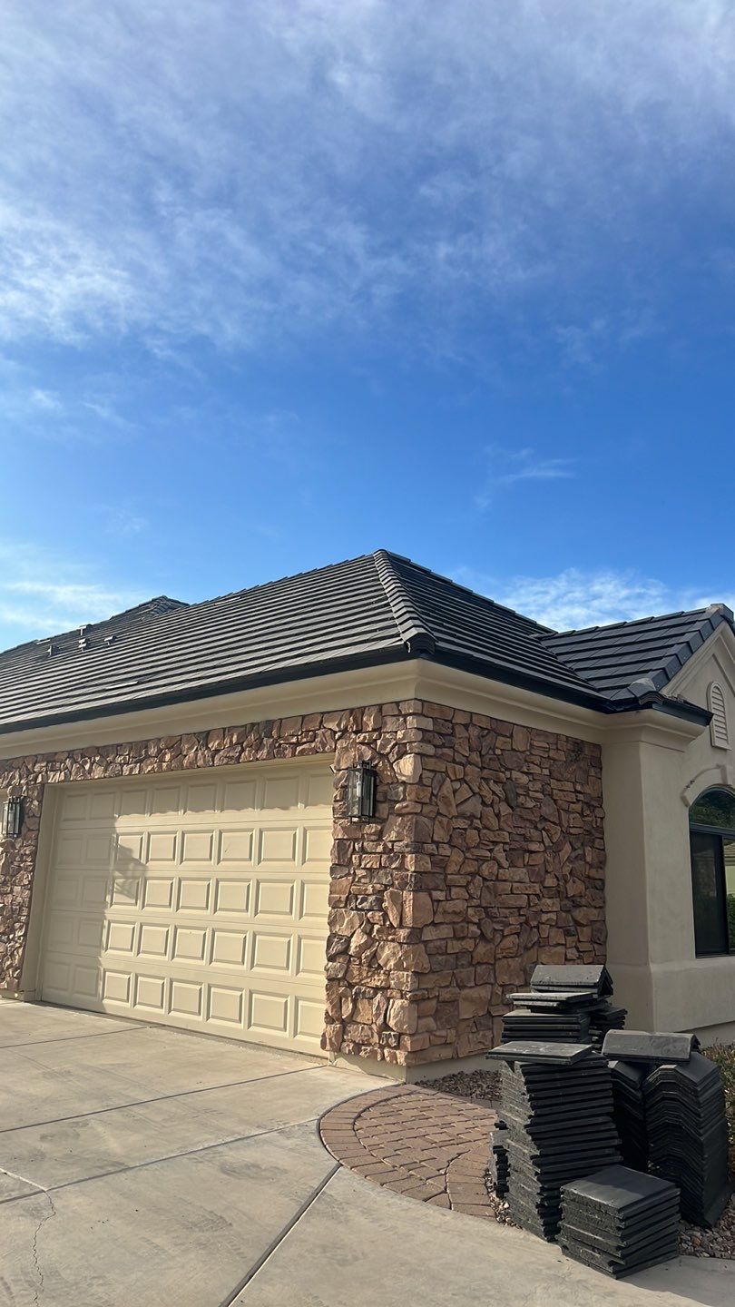 Gray Tile by Reimagine Roofing