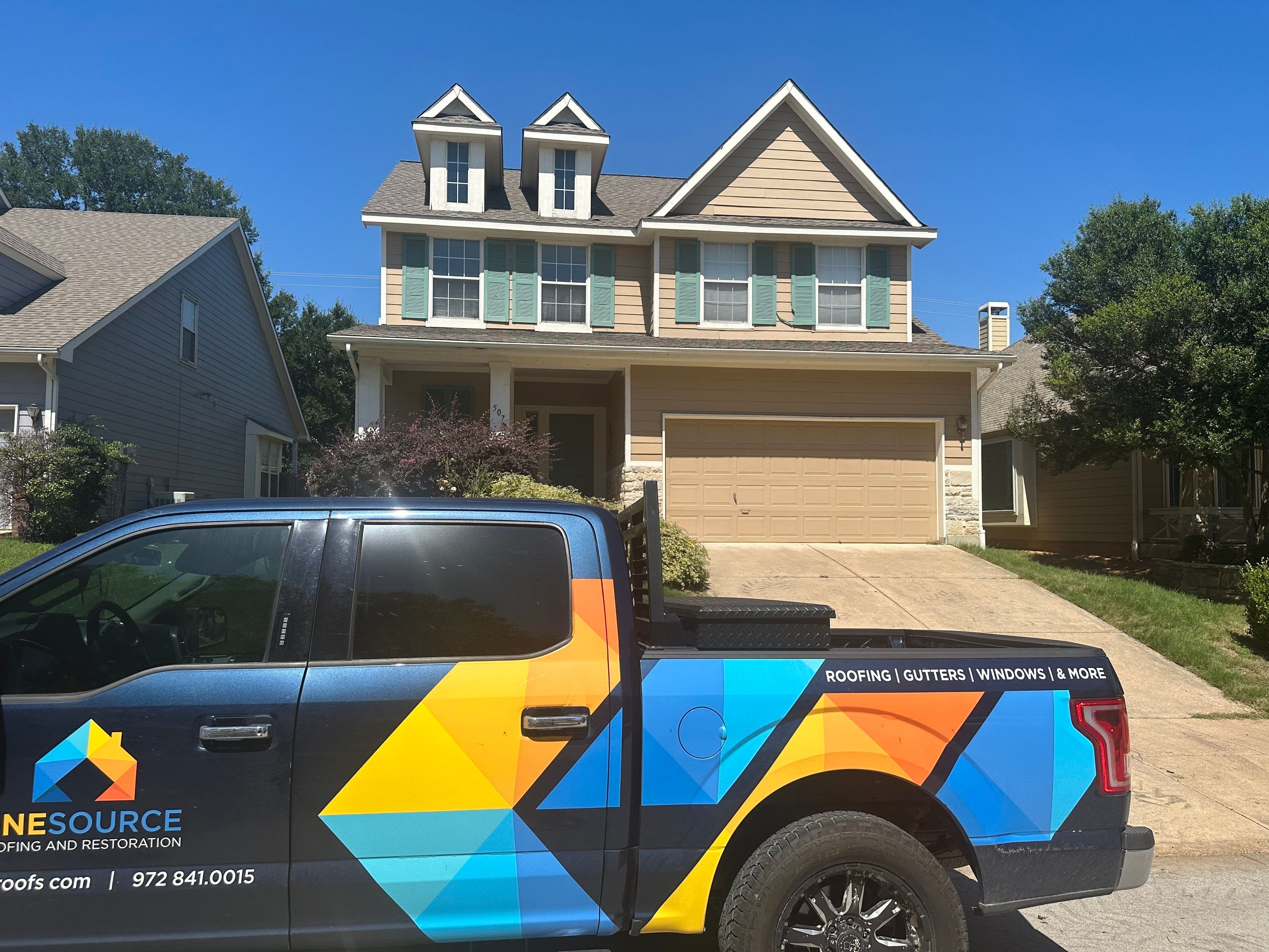 Residential Roofing Installation using GAF Timberline HDZ Weathered Wood by OneSource Roofing and Restoration