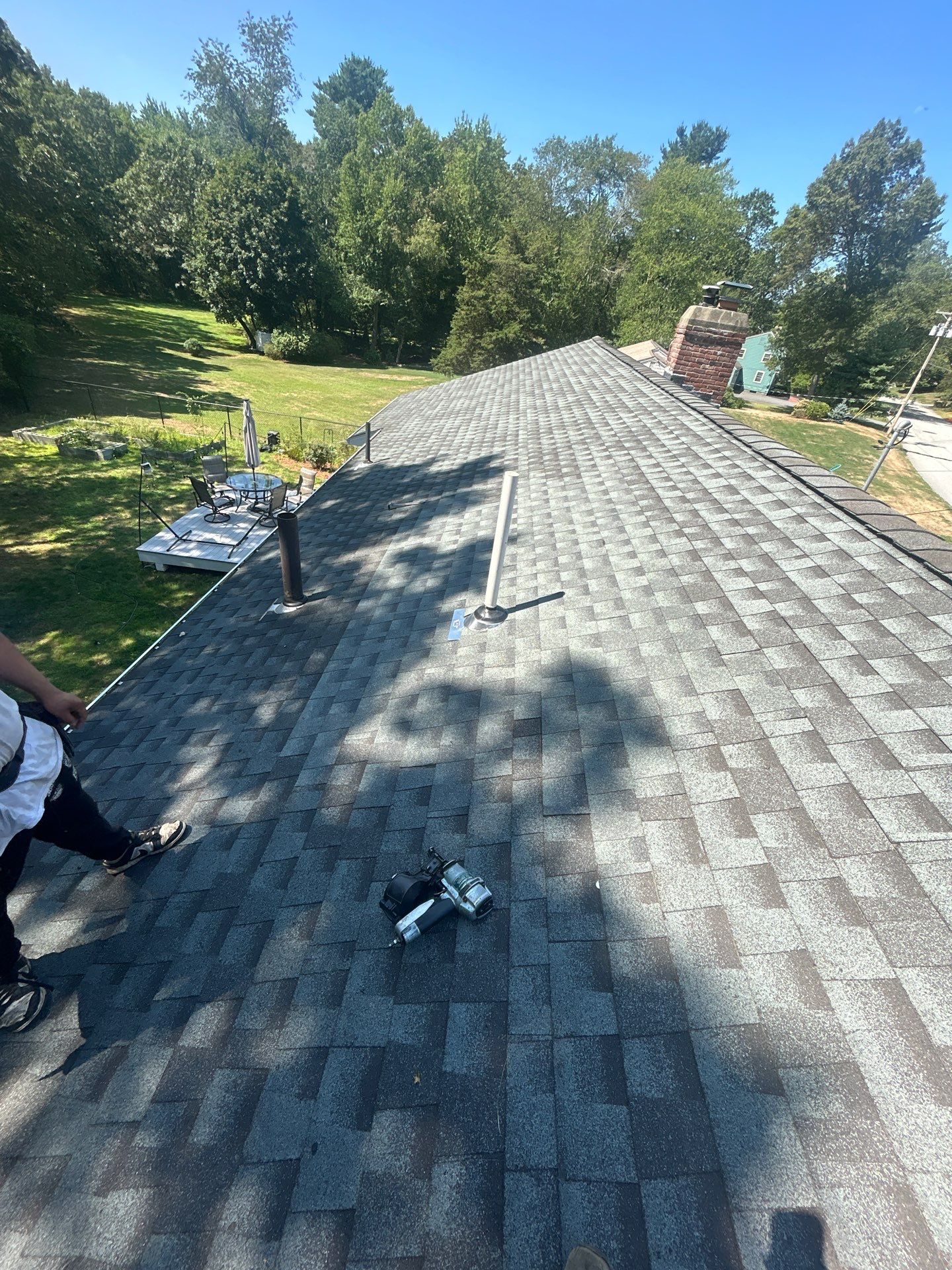 Roof Repair with Shingle Replacement – Chelmsford, MA by Mighty Dog Roofing of Greater Middlesex County