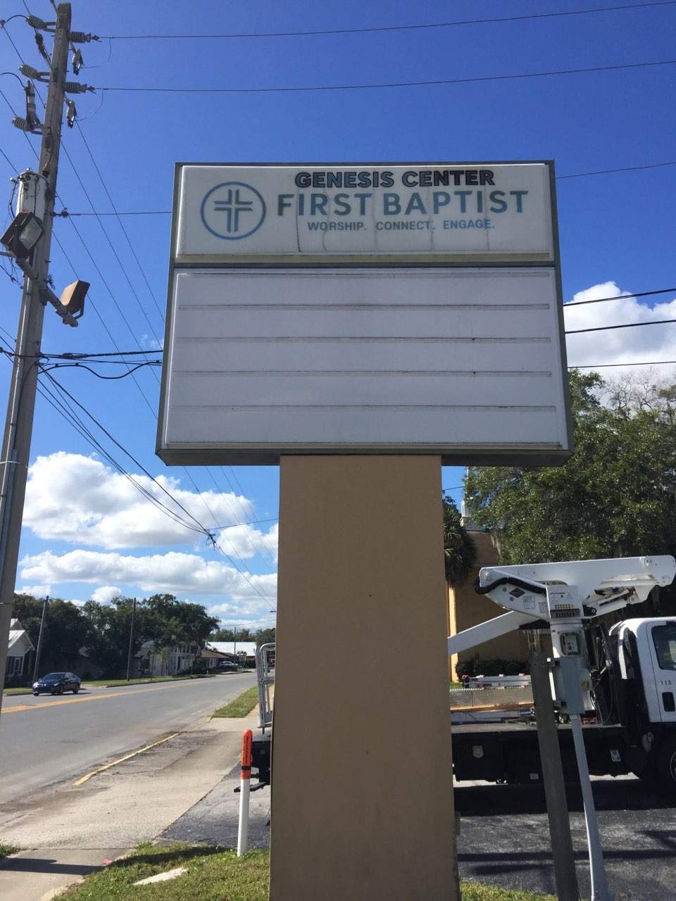 Pylon Sign for Christian Worship Center by SignCrafters