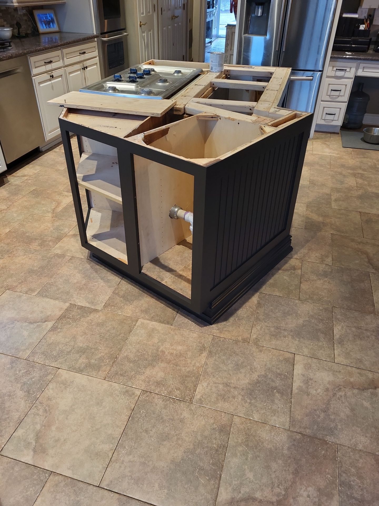 Custom Island Remodel by Spectrum Painting, LLC