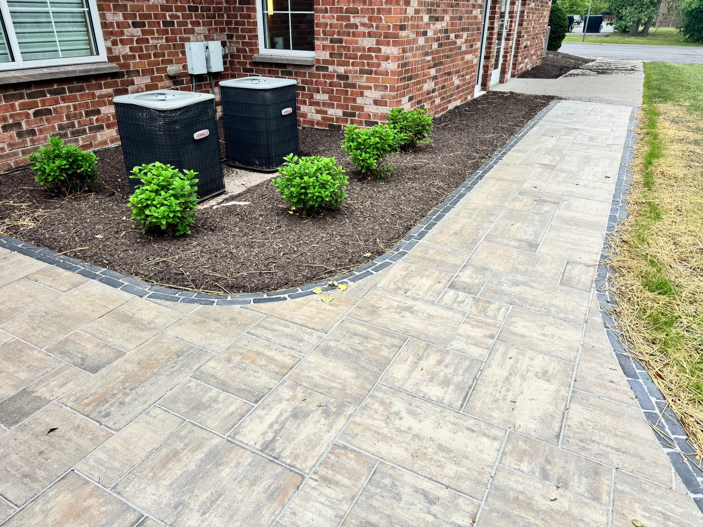 Wladis Lawn Project in East Syracuse, NY by Pro Snow Removal