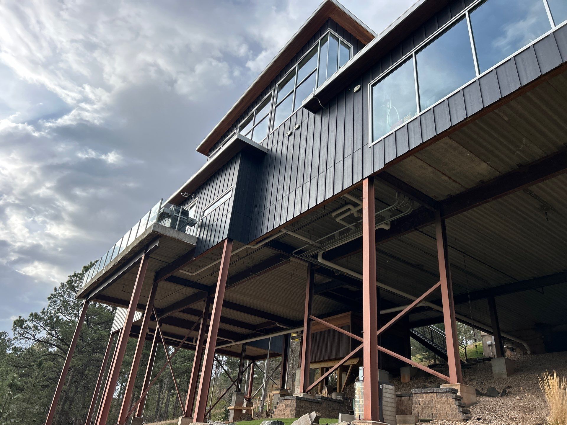 House On The Stilts- Canyon Lake by Superior Siding Inc