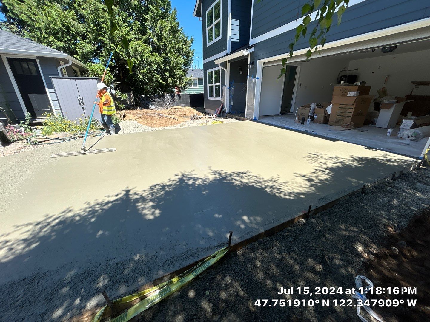 Grant | Concrete Driveway  by Jireh Asphalt & Concrete Inc 