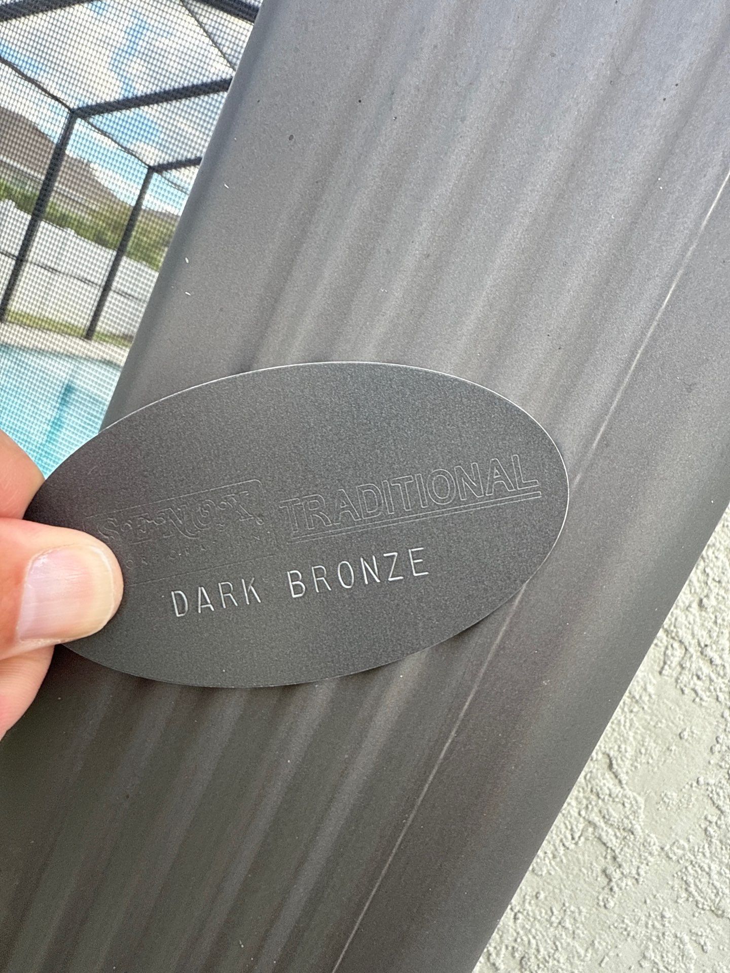 6-inch Seamless Aluminum Gutter Installation using Bronze gutters and Downspouts in Cape Coral FL by Gutter Professors