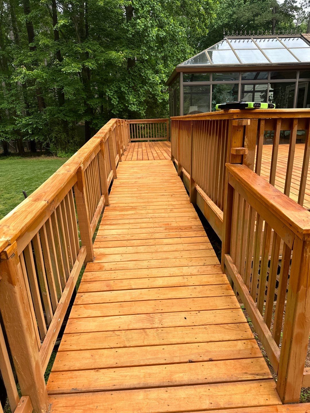 Weathered Deck using AcryFin by DuraSeal
