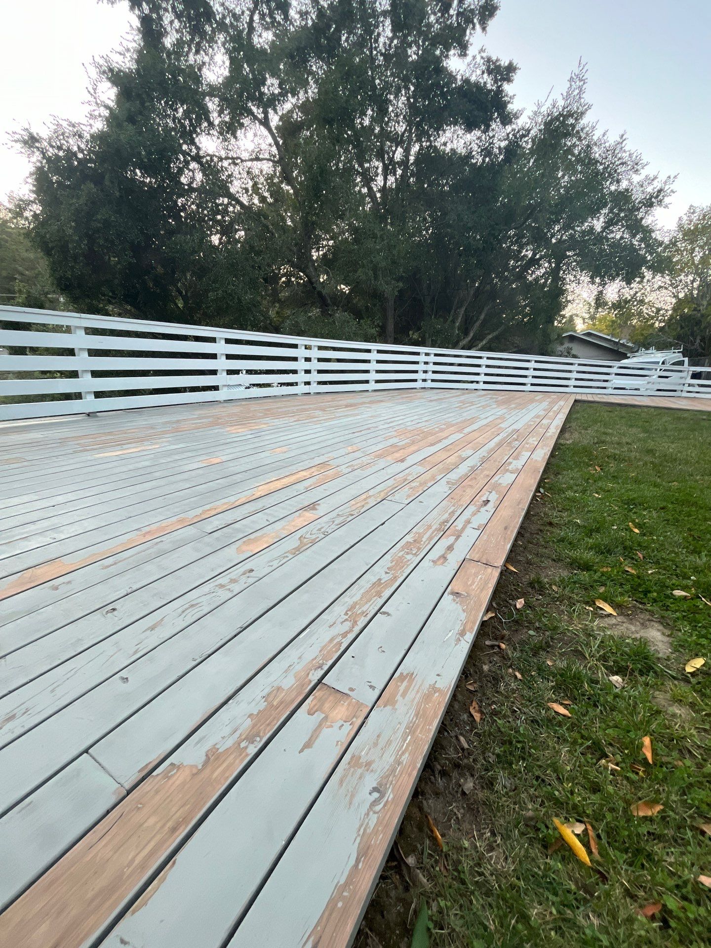 Deck Repaint using Sherwin-Williams by Herrera’s Bay Area Painting inc.