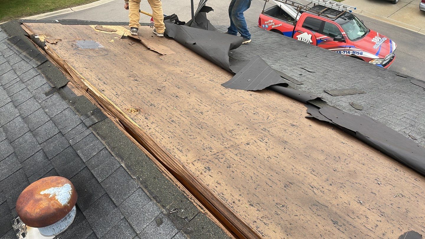 Roof Replacement using CertainTeed Landmark by 180 Contractors