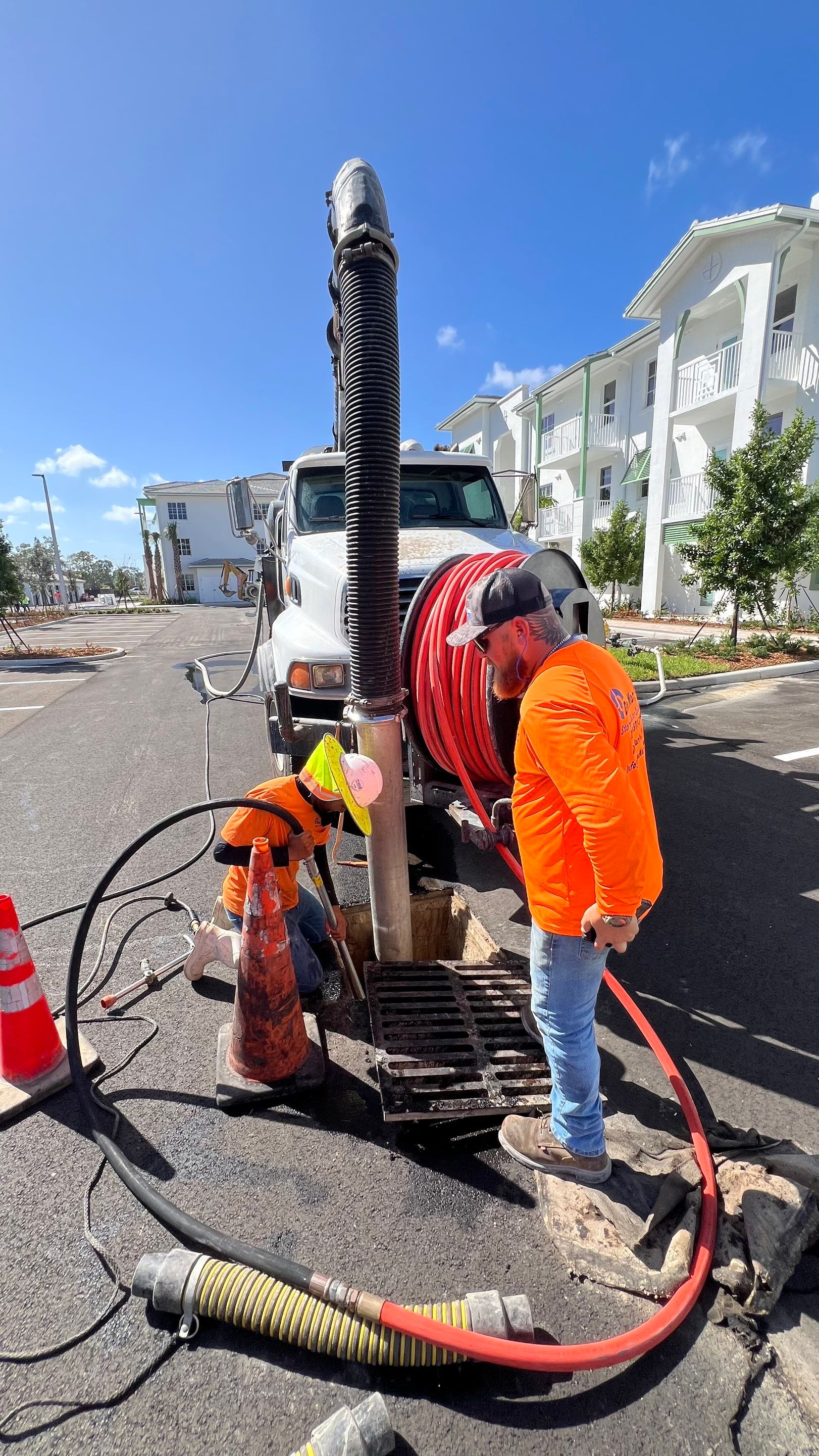 New Construction Condo Community Stormwater System Maintenance  by APS Power & Water