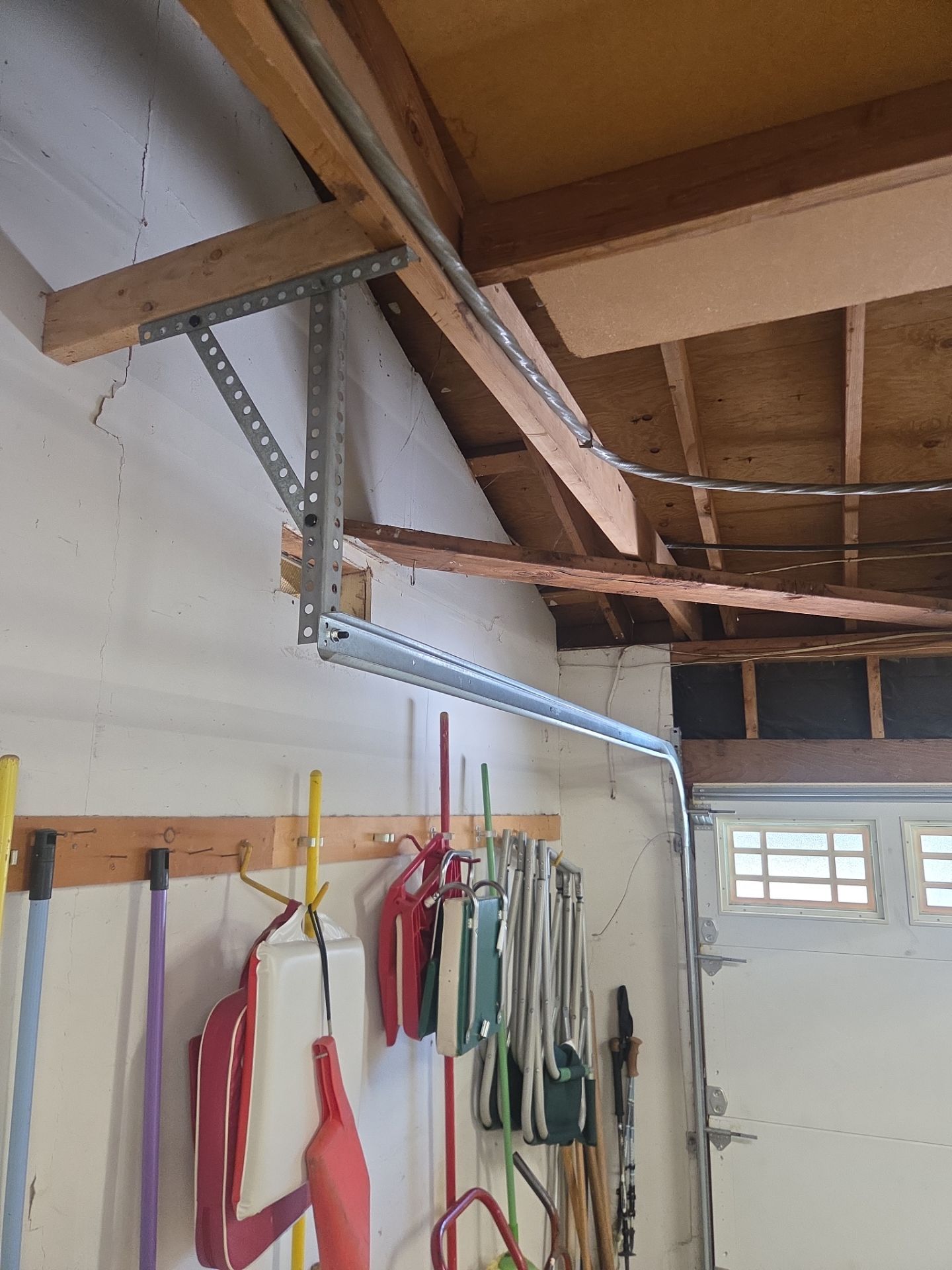 Single spring replacement and track reset and alignment in Danville, CA by Valiant Garage Door