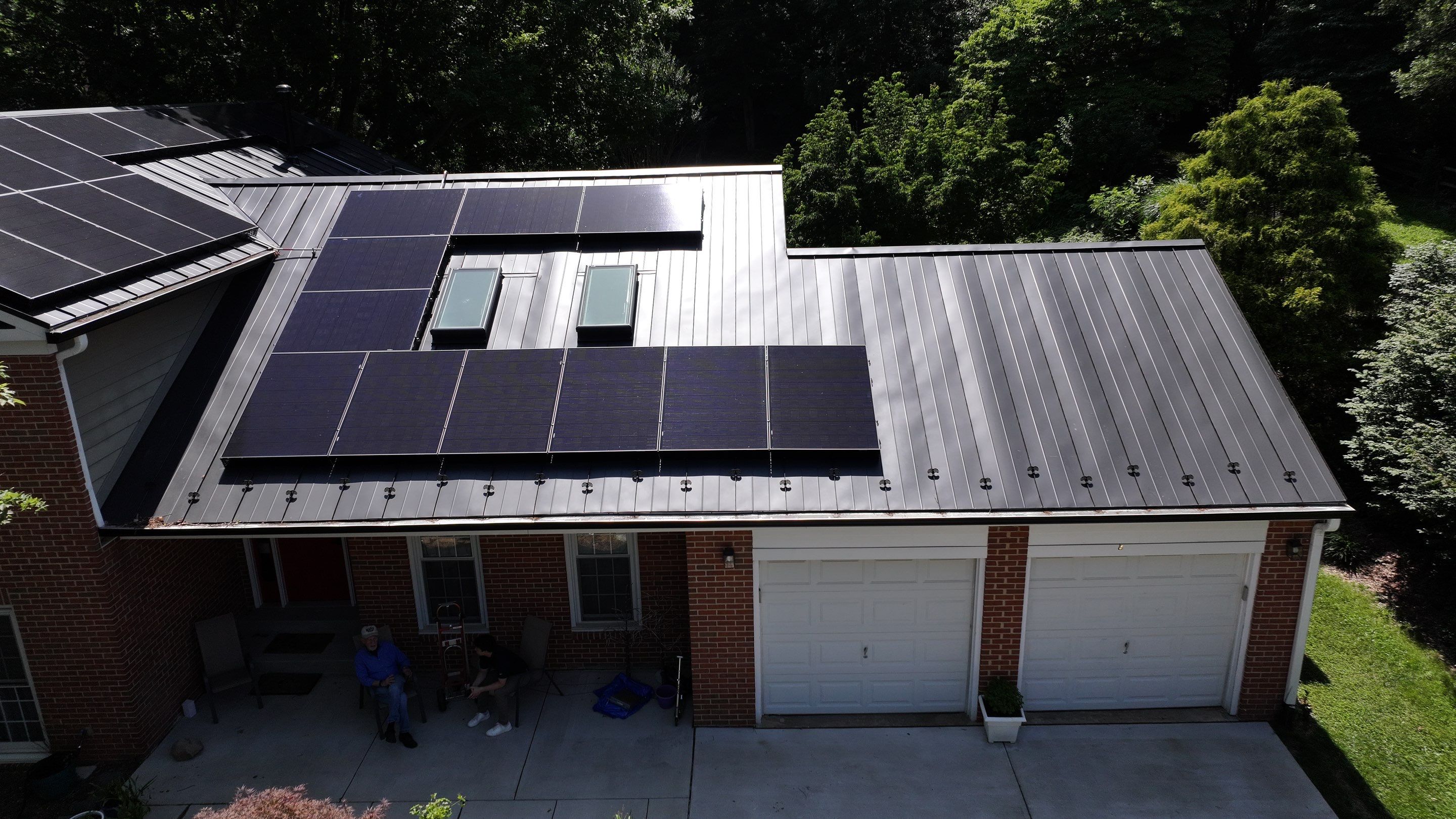 Metal Roof + REC Panels: A Solar Upgrade by American Home Contractors