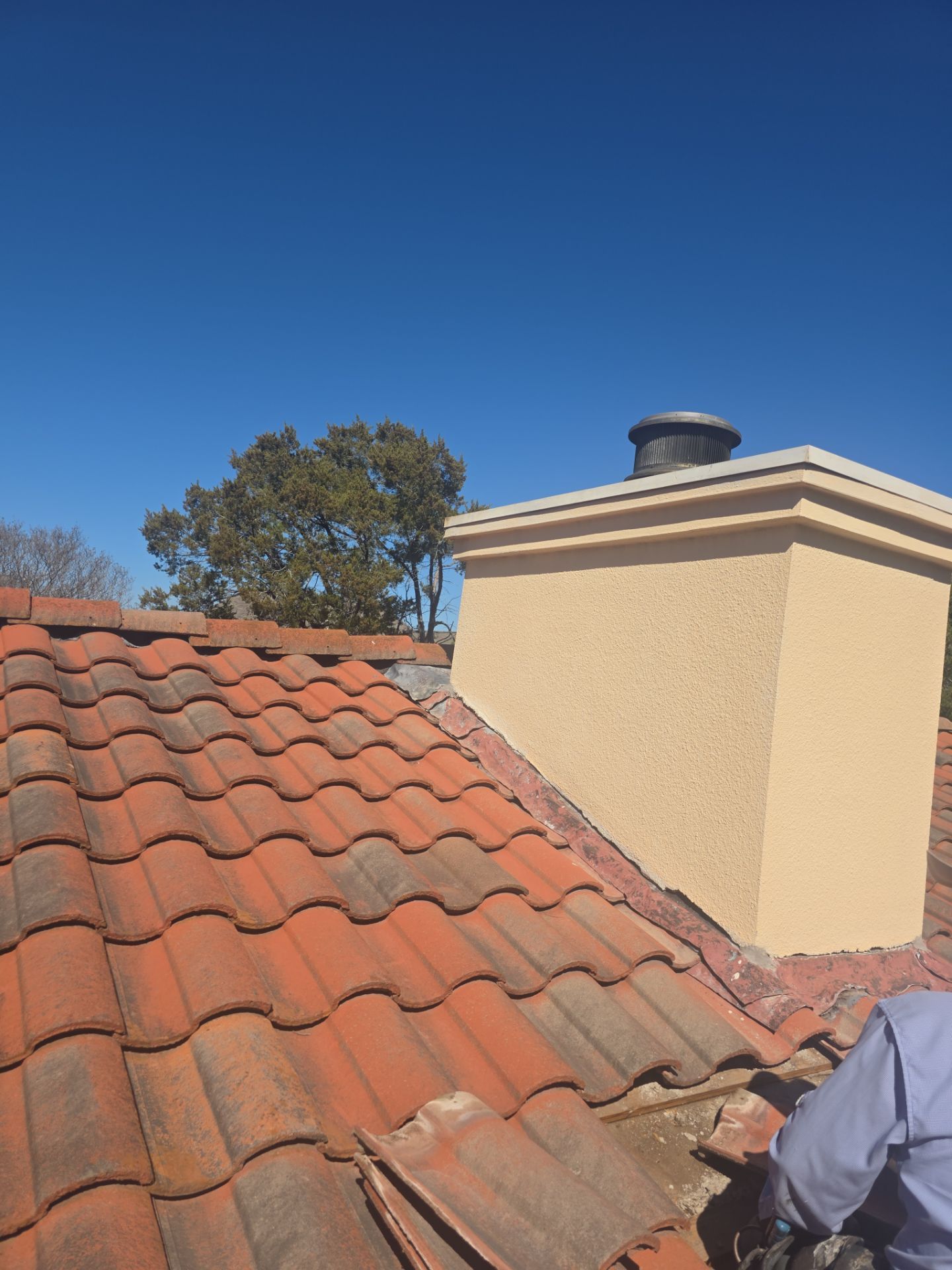 Specializing in tile roof repairs by REPS Austin Area Roofer