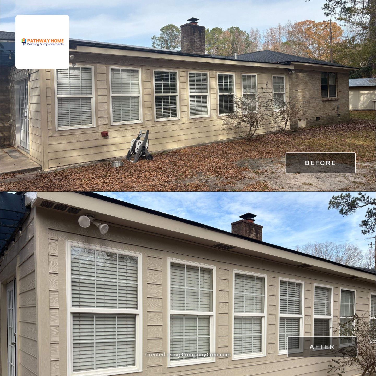 Travis & Morgan’s Interior Refresh and Exterior Trim Update by Pathway Home Painting & Improvements