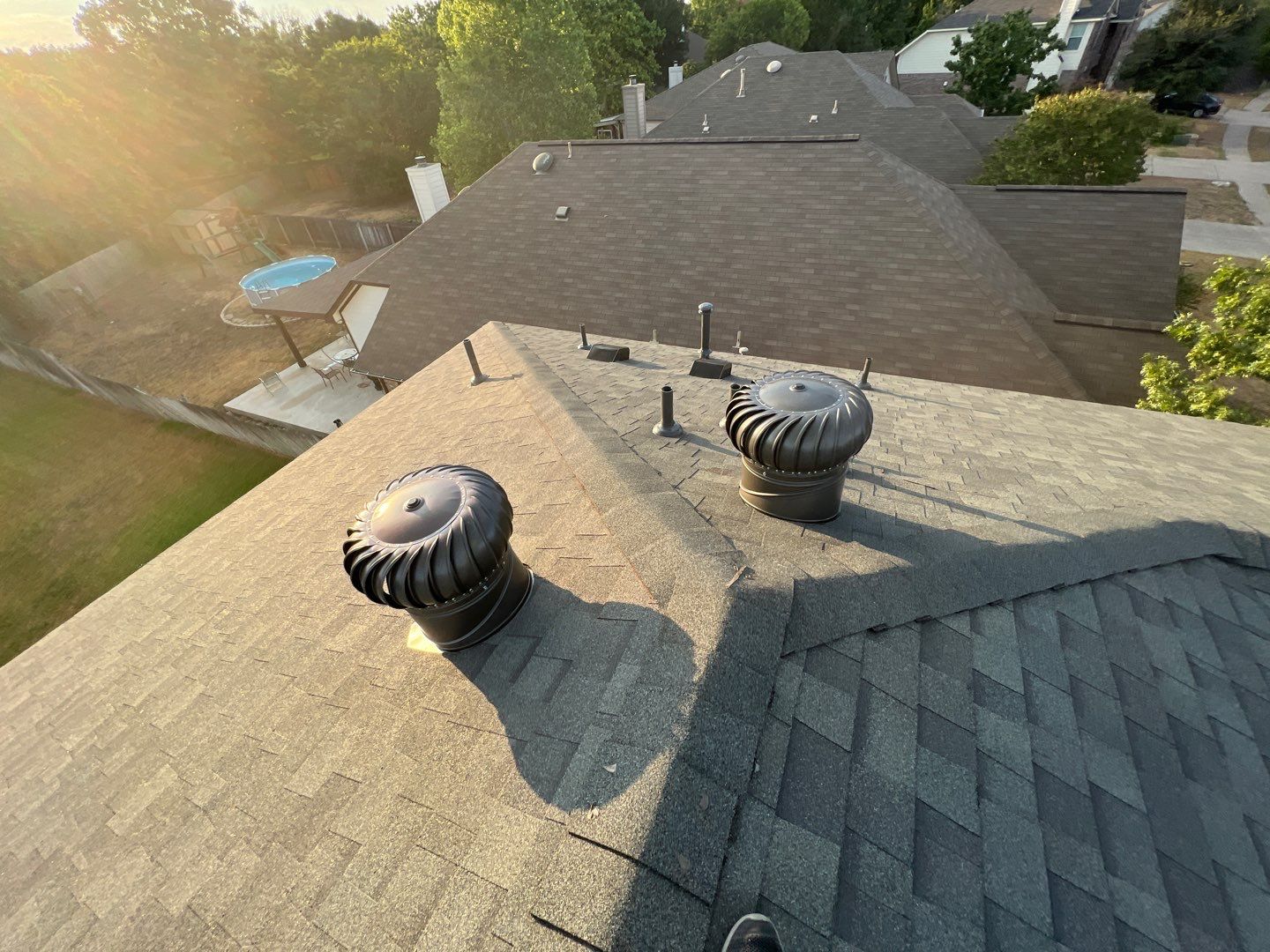 Residential Roofing Maintenance and Vent Repairs in Round Rock by Caliber Restoration LLC