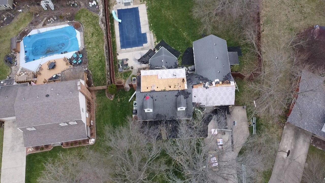 Residential Roofing Installation using Owens Corning by Storm Contracting 