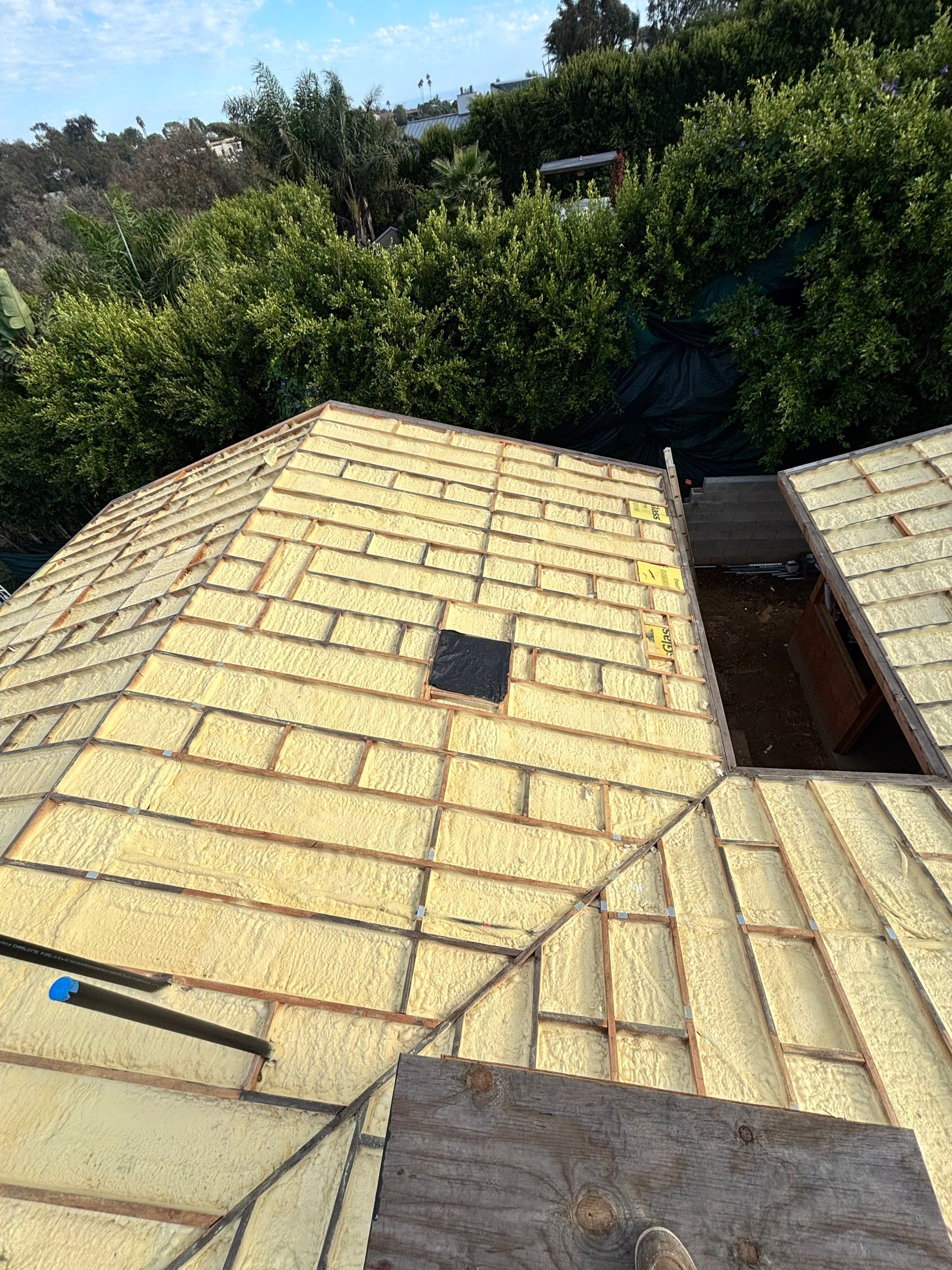 Spray Foam Project in Malibu by Insulation Labs