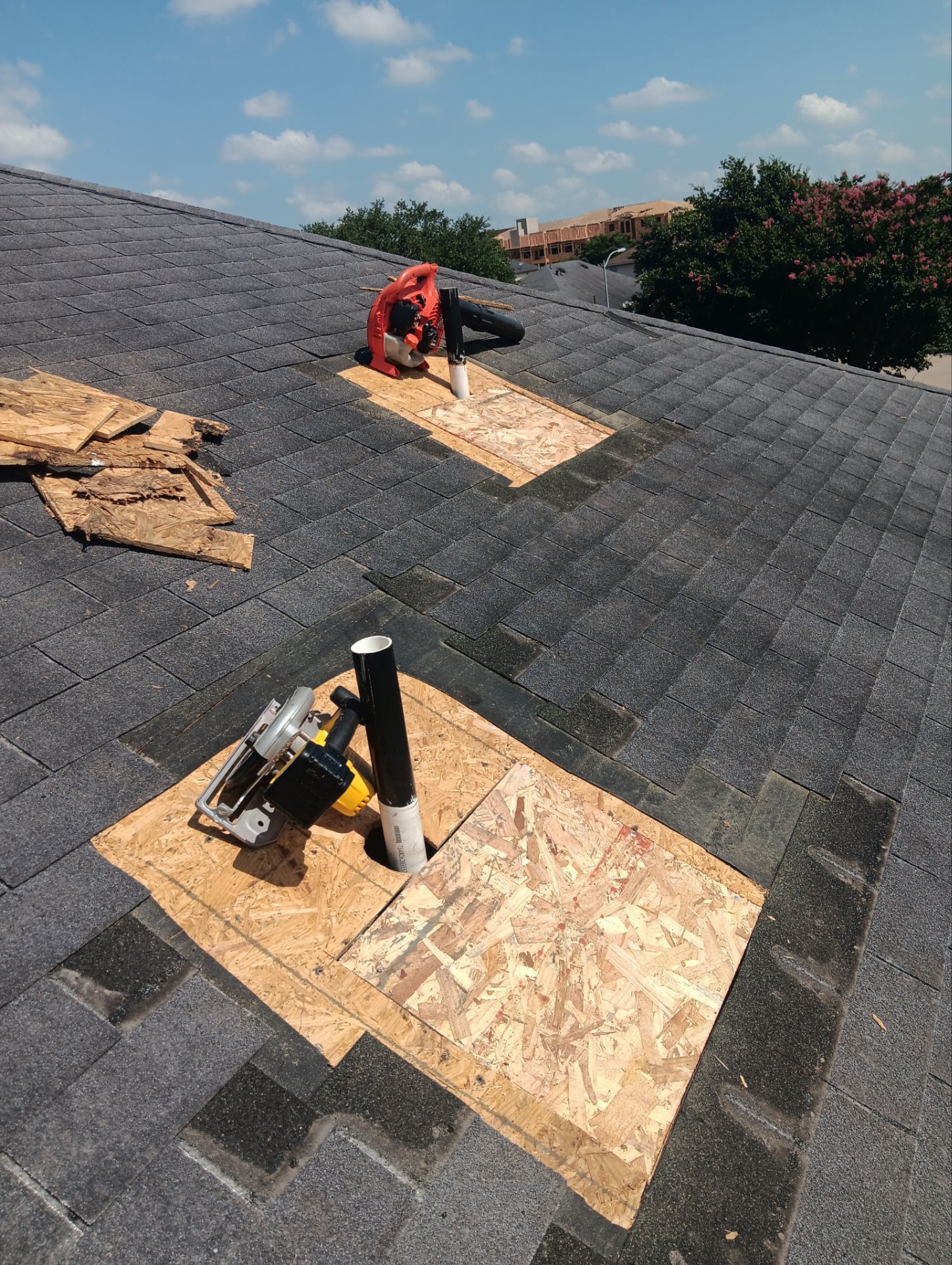 Residential Roofing Repair using Owen's Corning Duration (Lifetime) Shingles by Roof Repair Company