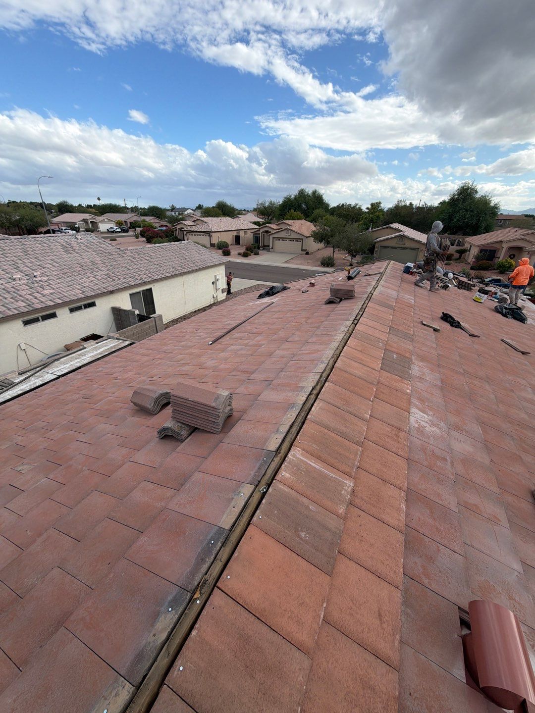 Project in Peoria, AZ by Saint Roofing