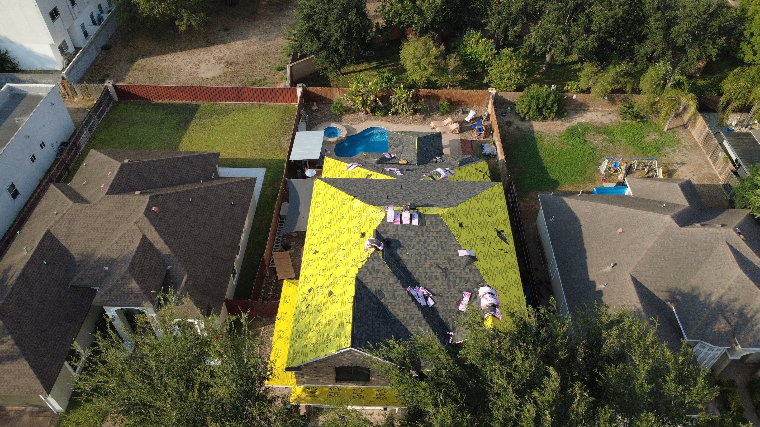 Full Roof McAllen  by Bison Roofing  