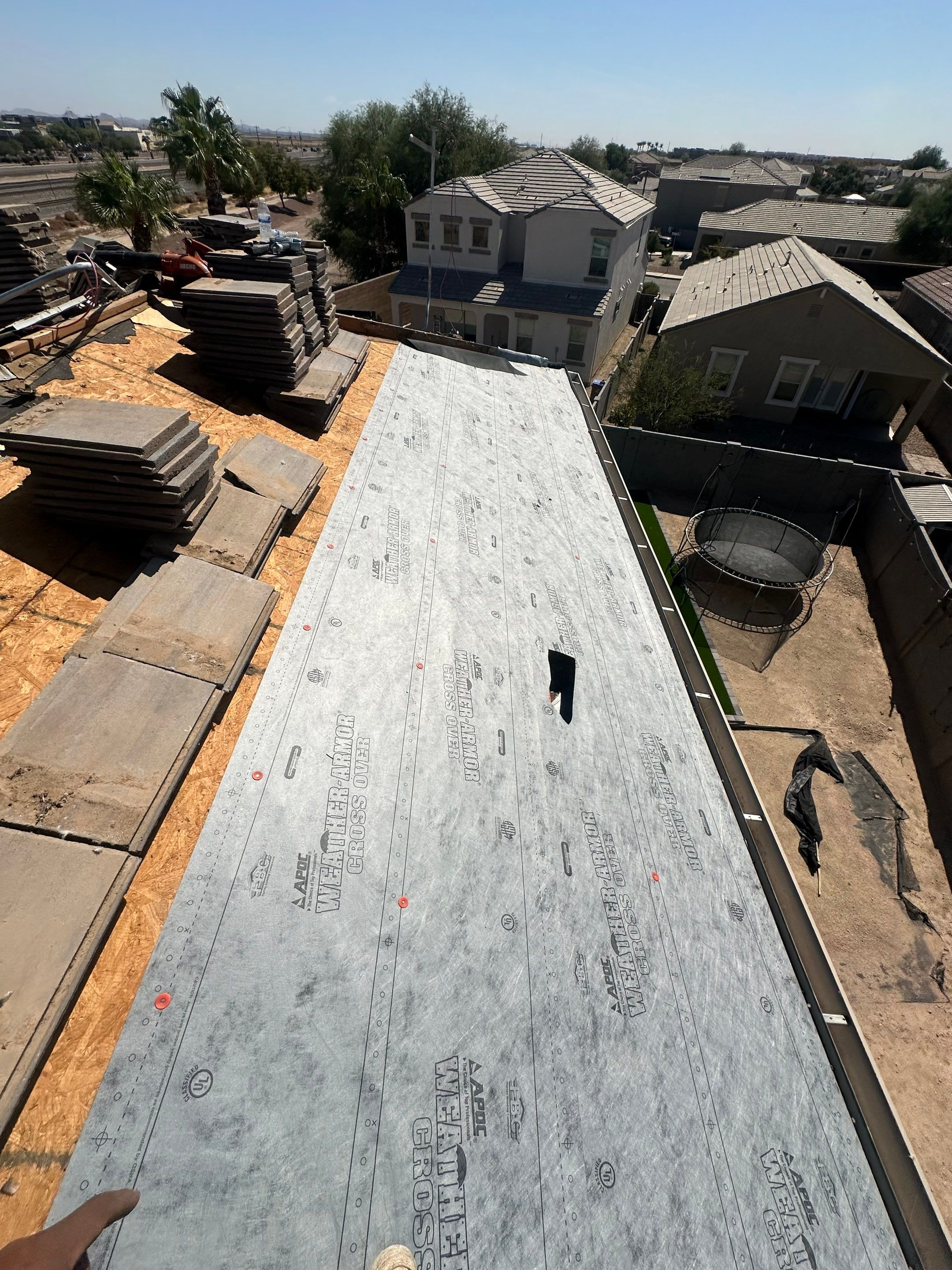 Antique Sand Concrete Tile by Reimagine Roofing