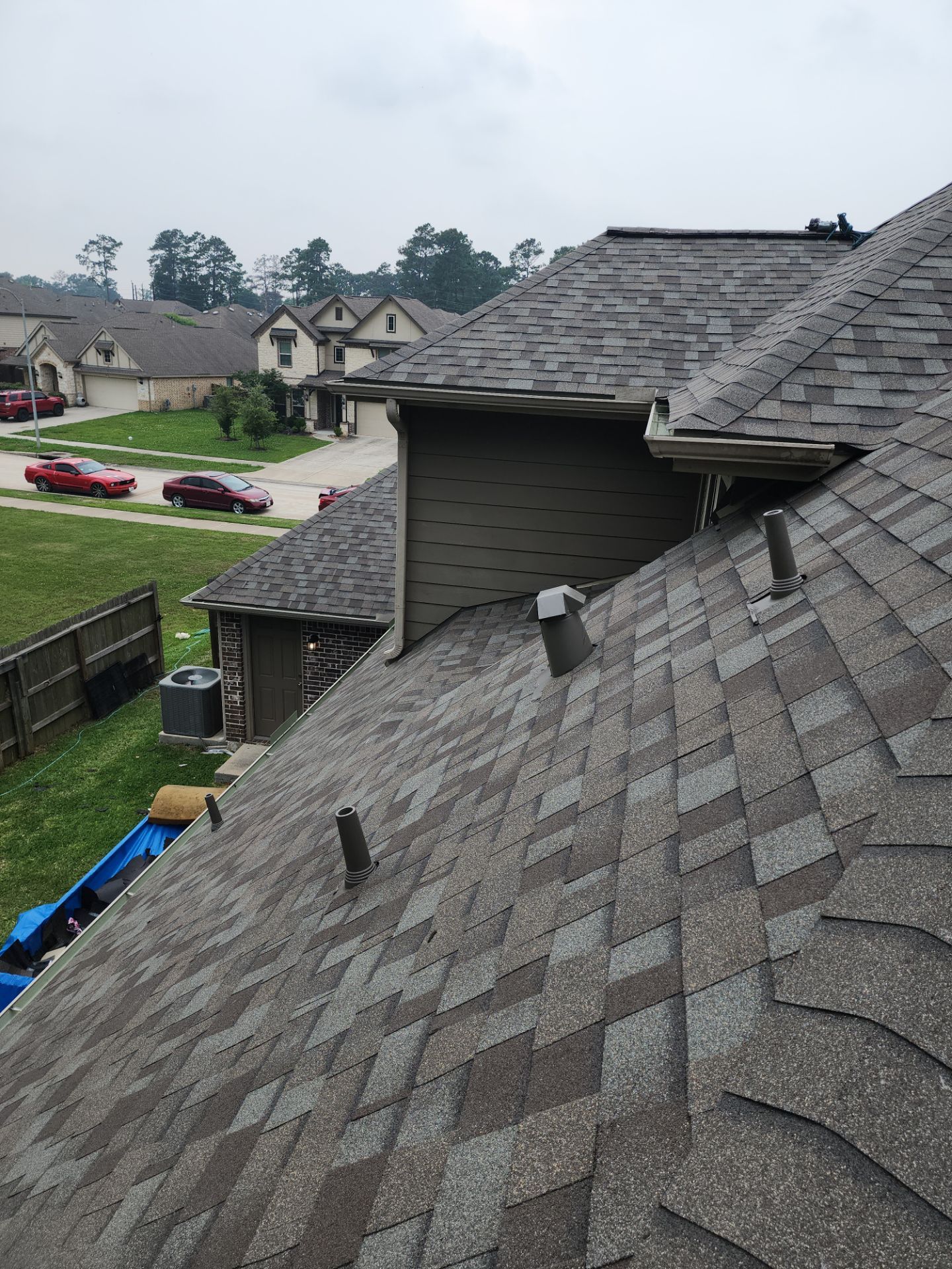 Residential Roofing Installation using Owen's Corning Duration (Lifetime) Shingles by Roof Repair Company