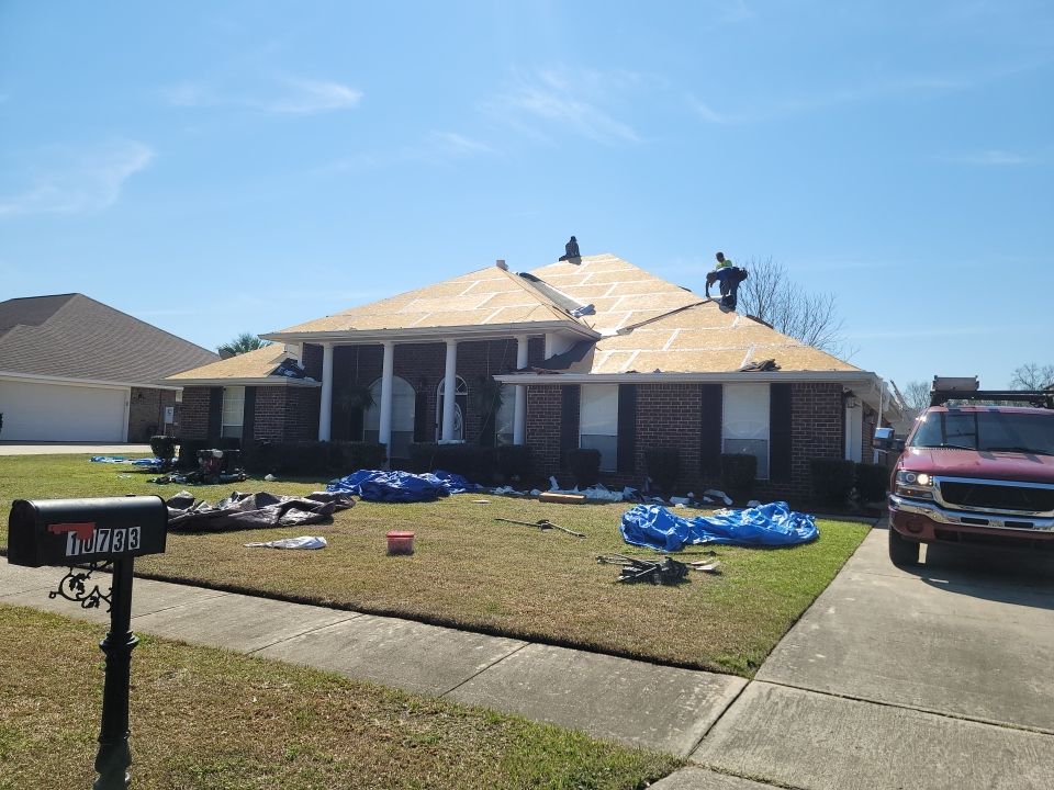 Residential Roofing Installation using Roof Replacement by American Roofing & Construction LLC