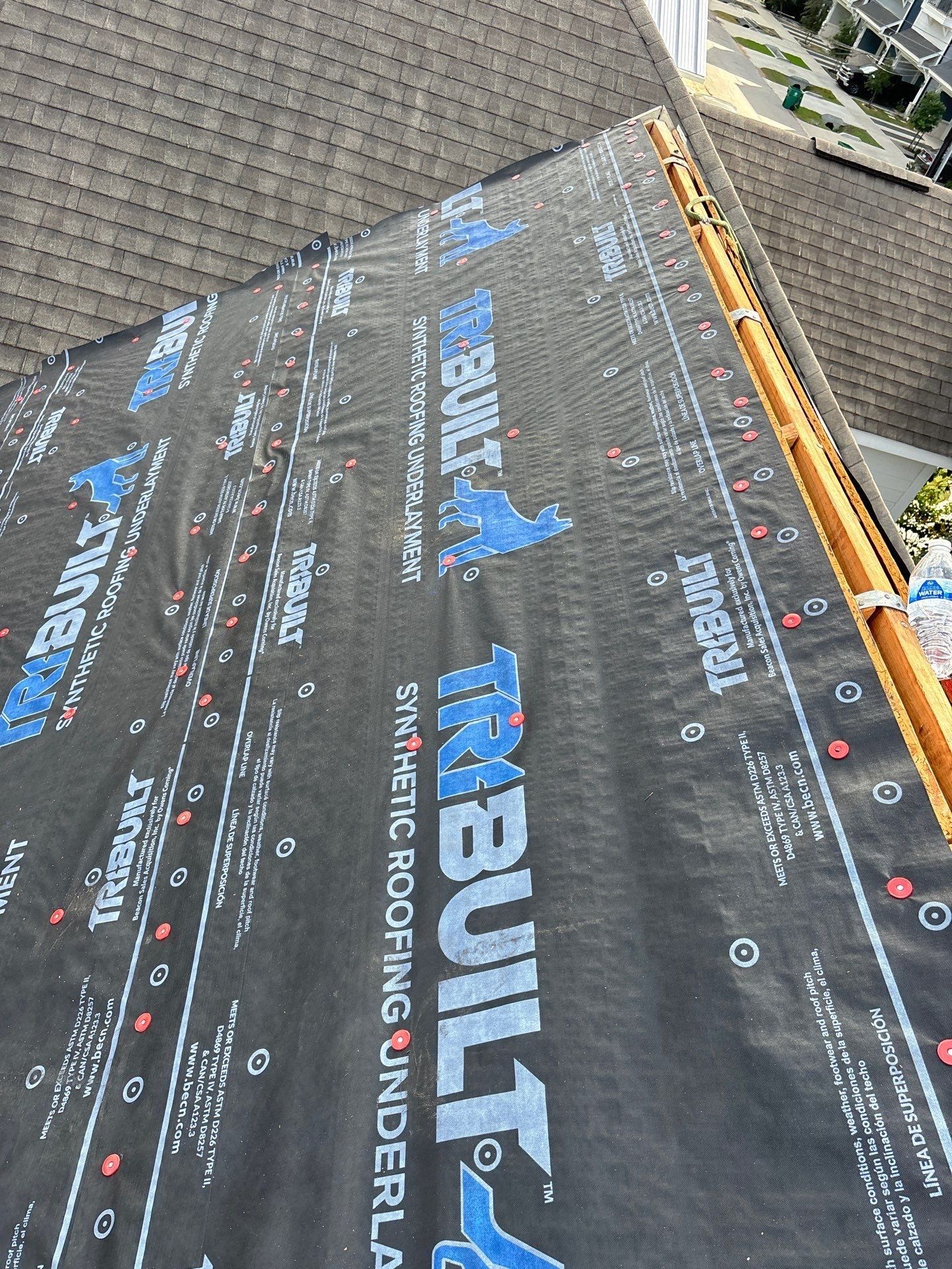 Residential Roofing Installation using Owen's Corning Duration (Lifetime) Shingles by Roof Repair Company