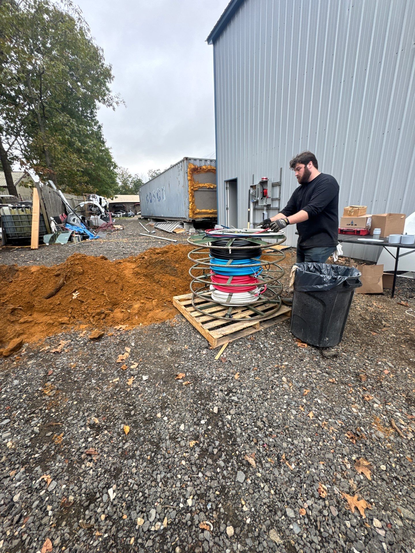 200 amp 3-phase underground service by Total improvement concepts LLC