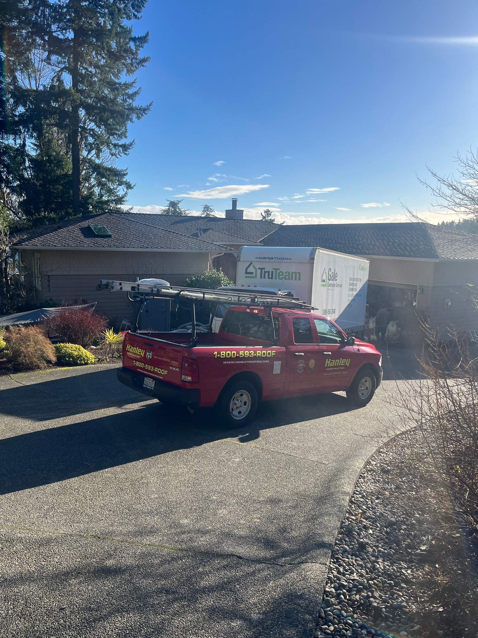 Residential Roof Replacement in Bainbridge Island, WA by Hanley Construction