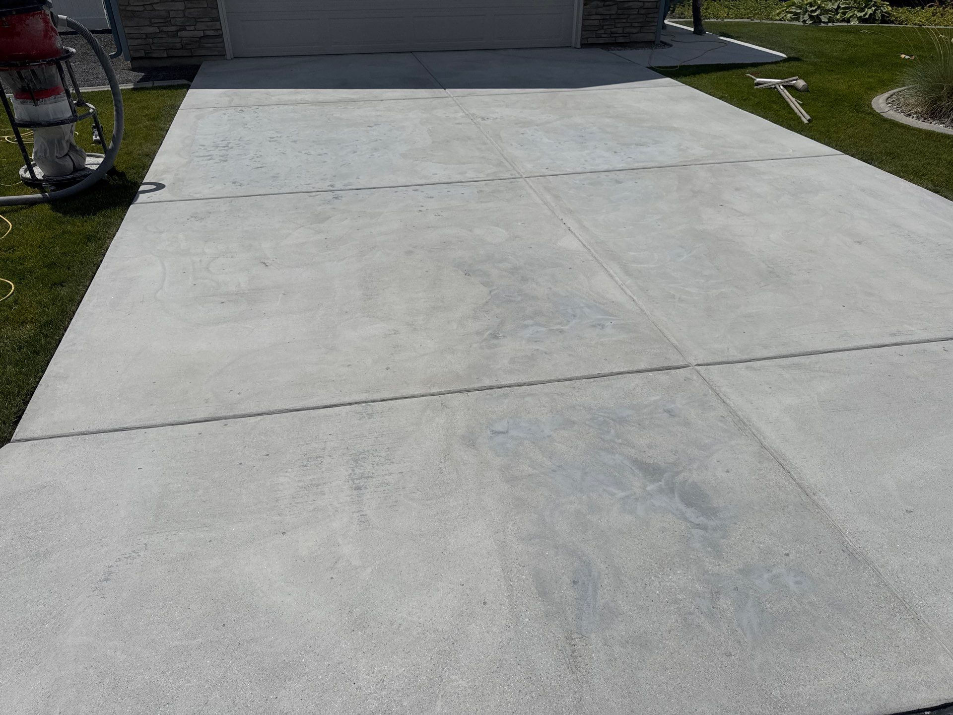 Driveway Transformation using 1/8 Tidal Wave by Croc Coatings, LLC
