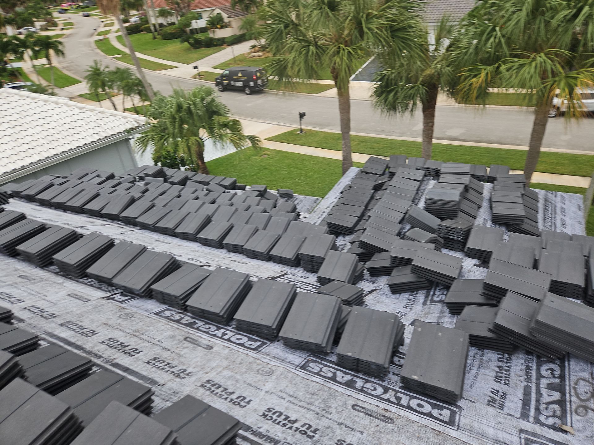 Residential Roofing Installation using Westlake Roofing Tile by BLUES BROTHERS ROOFING