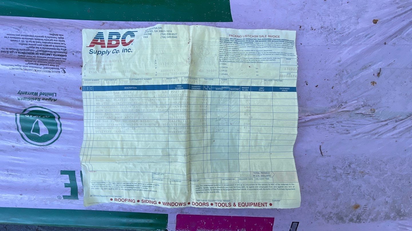 Commercial Roofing Installation using Owens Corning Autumn Brown by Inspector Roofing and Restoration