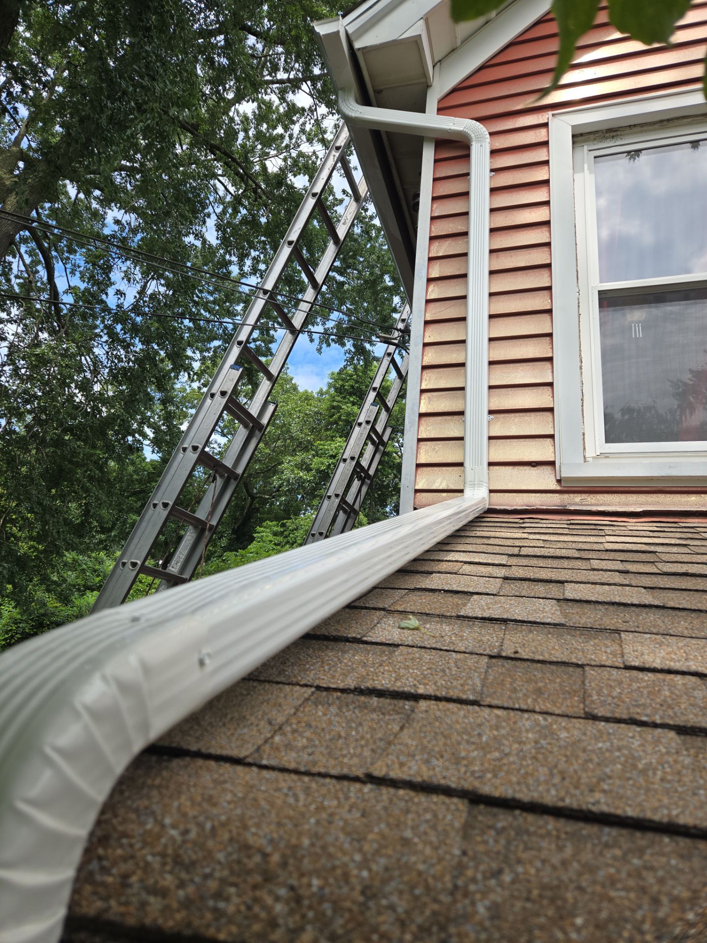 Residential Roofing Installation using Owens Corning Duration Sand Castle by A Plus Exterior