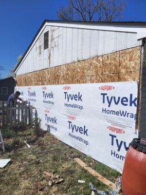 Siding repair and framing repair