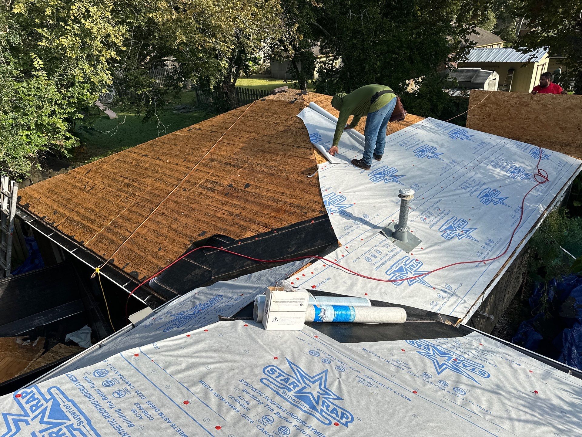 Project in Lake Jackson by Motion Roofing