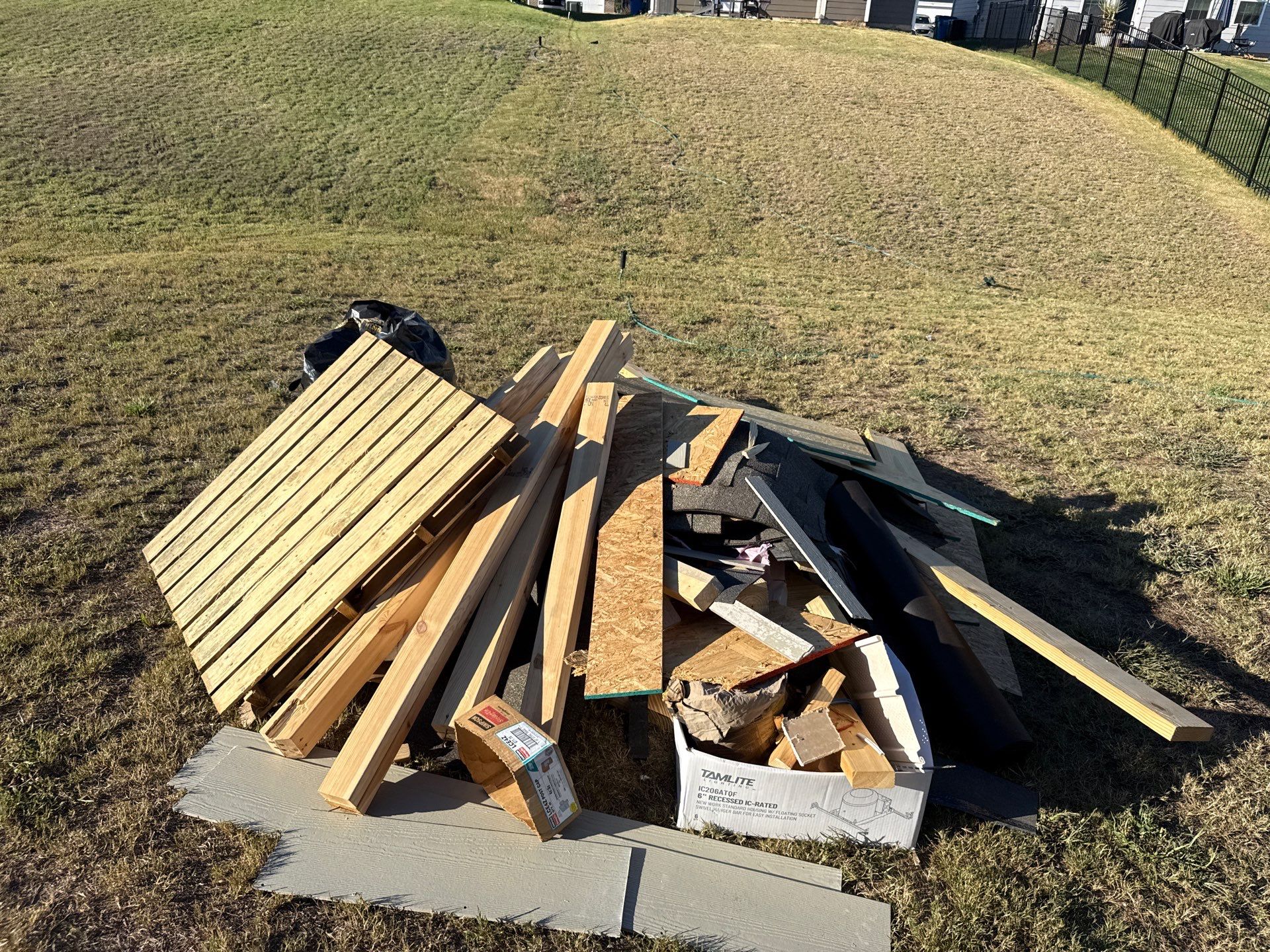 Project in Fort Mill by Badger Hauling