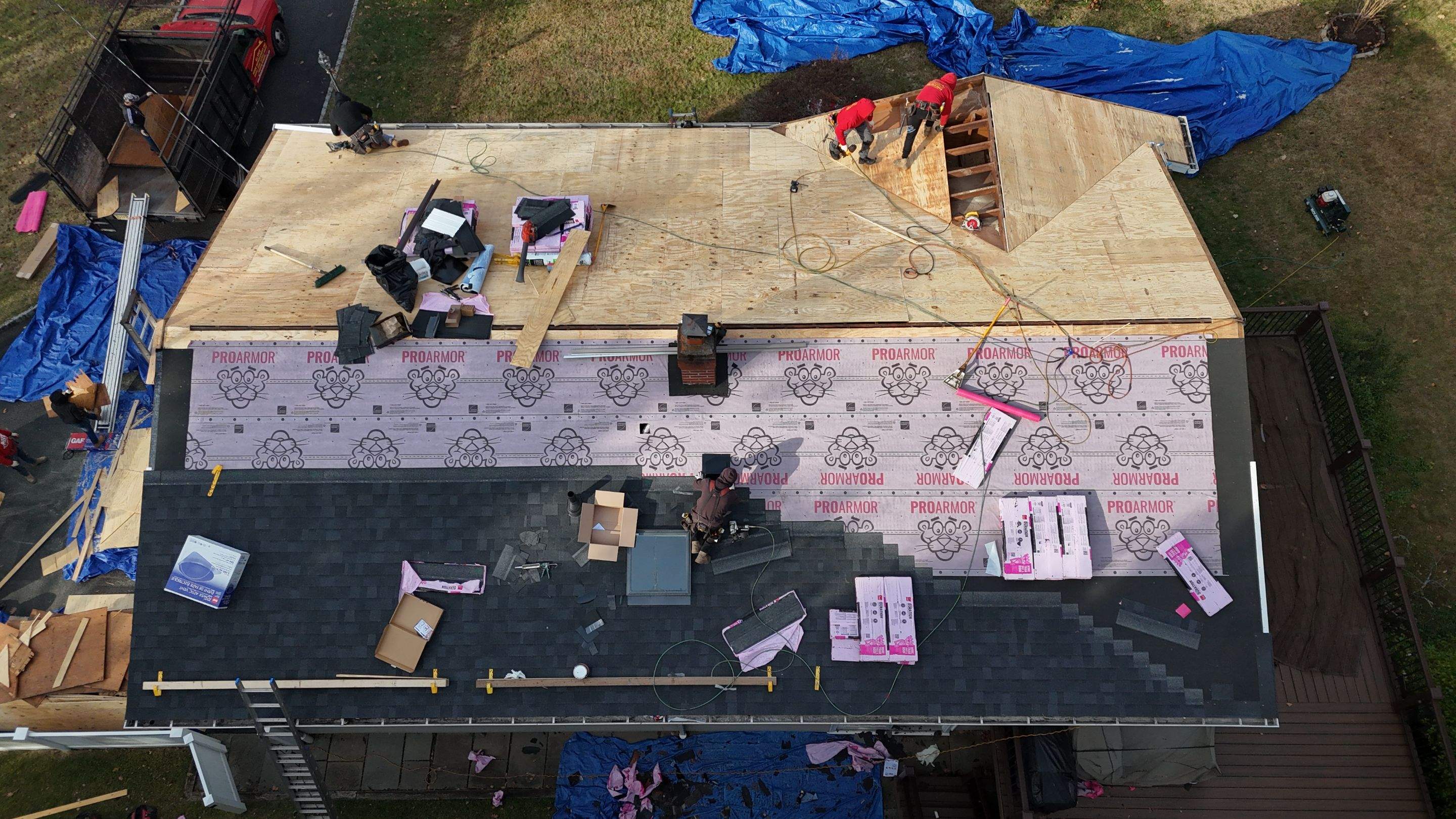 Roof Project in Park Ridge, NJ by All State Home Improvement Inc.