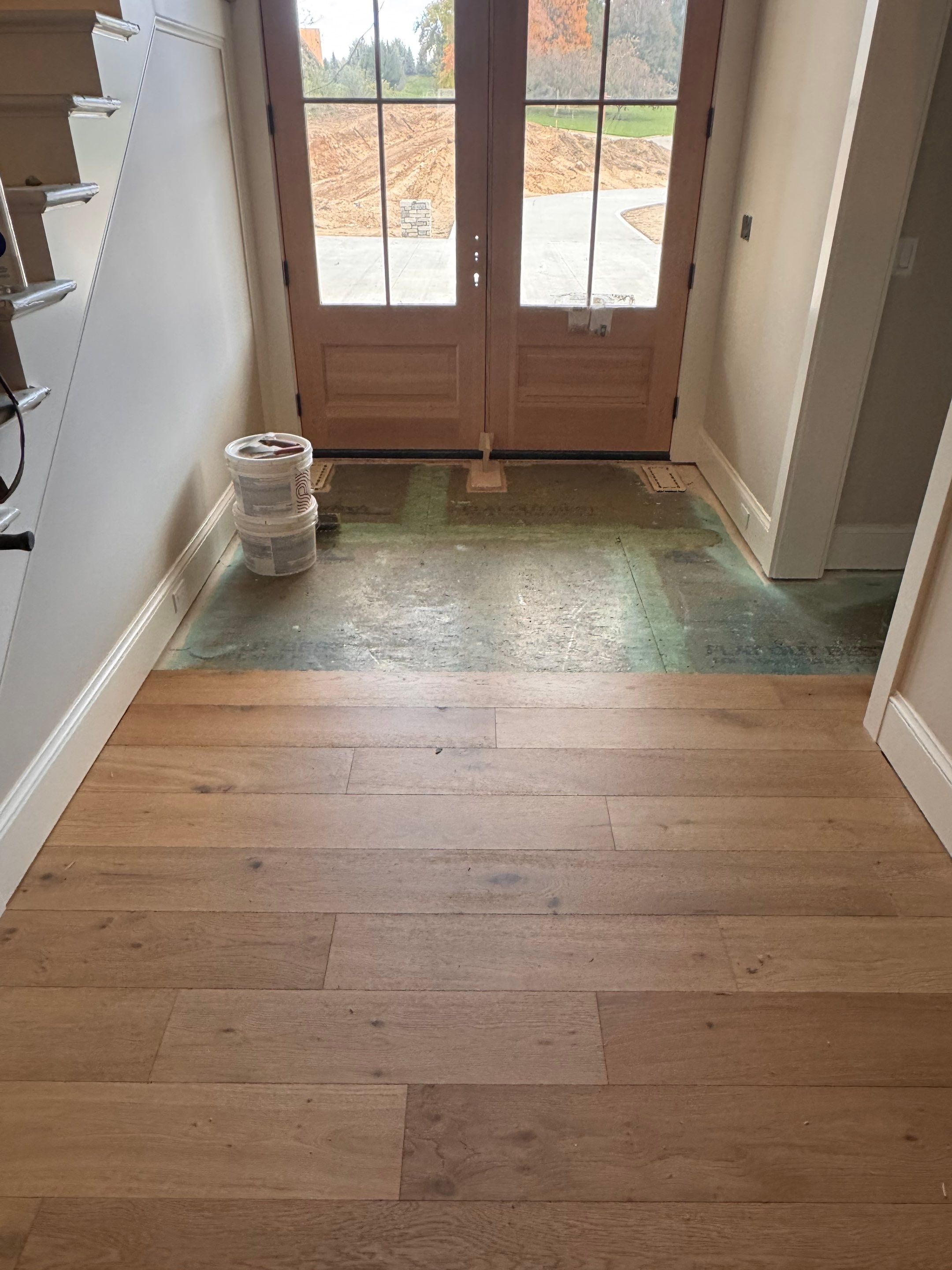 A DREAMY DEN & Matching Hardwoods for this New Build by RTBaldwin Hardwood Floors