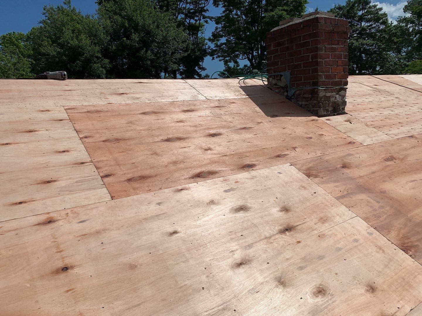 Residential Roofing Installation using Owens Corning Duration Driftwood by A Plus Exterior