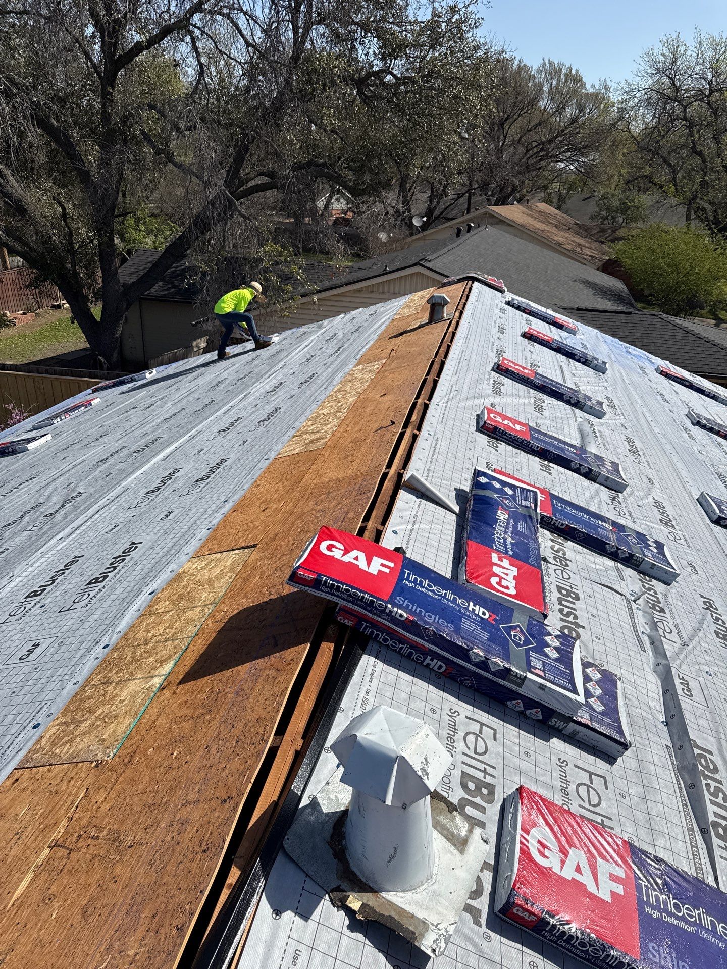 Project in Farmers Branch by Zeus Exteriors