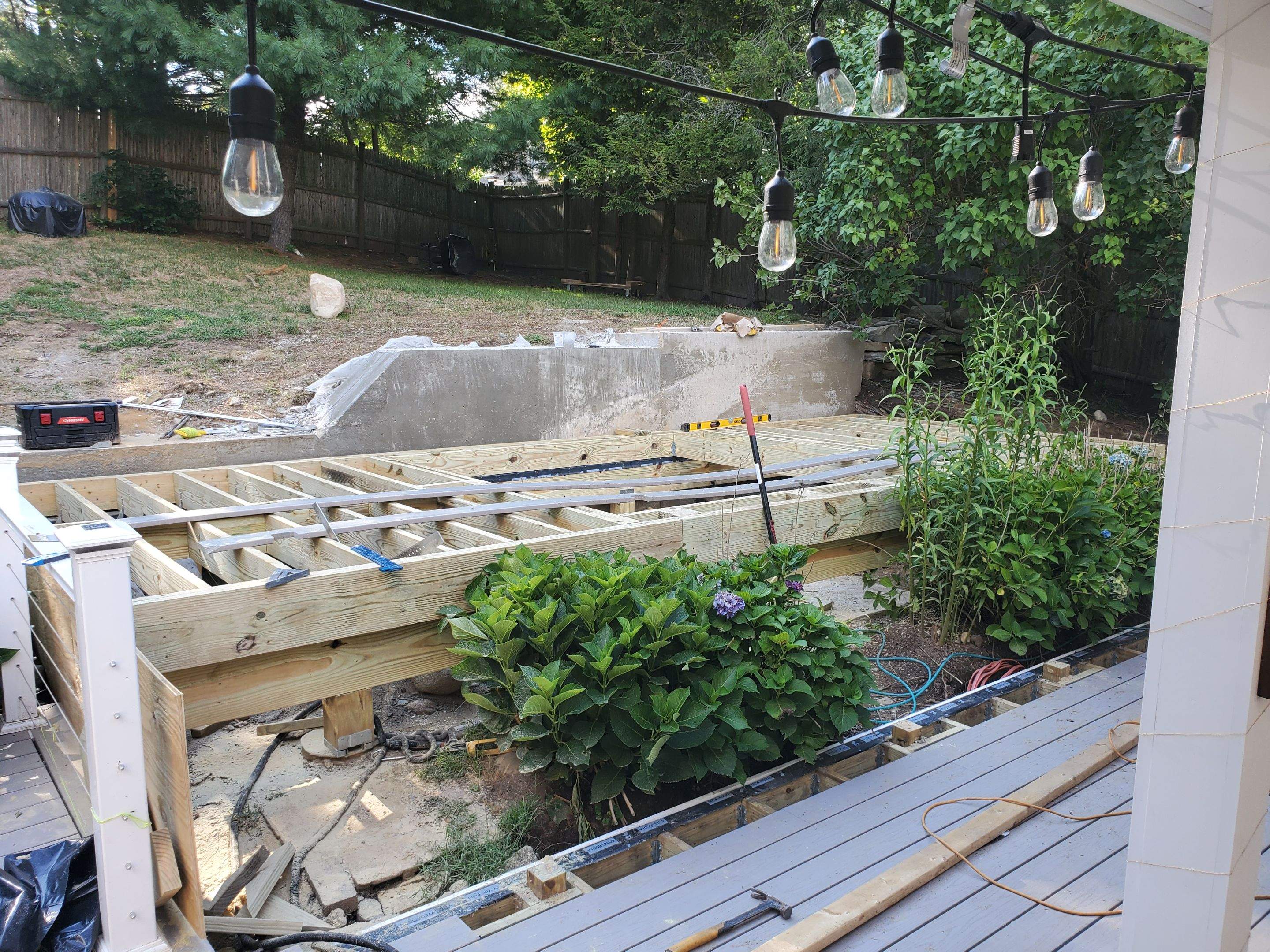 Porch/Deck Construction using AZEK by UBrothers Construction