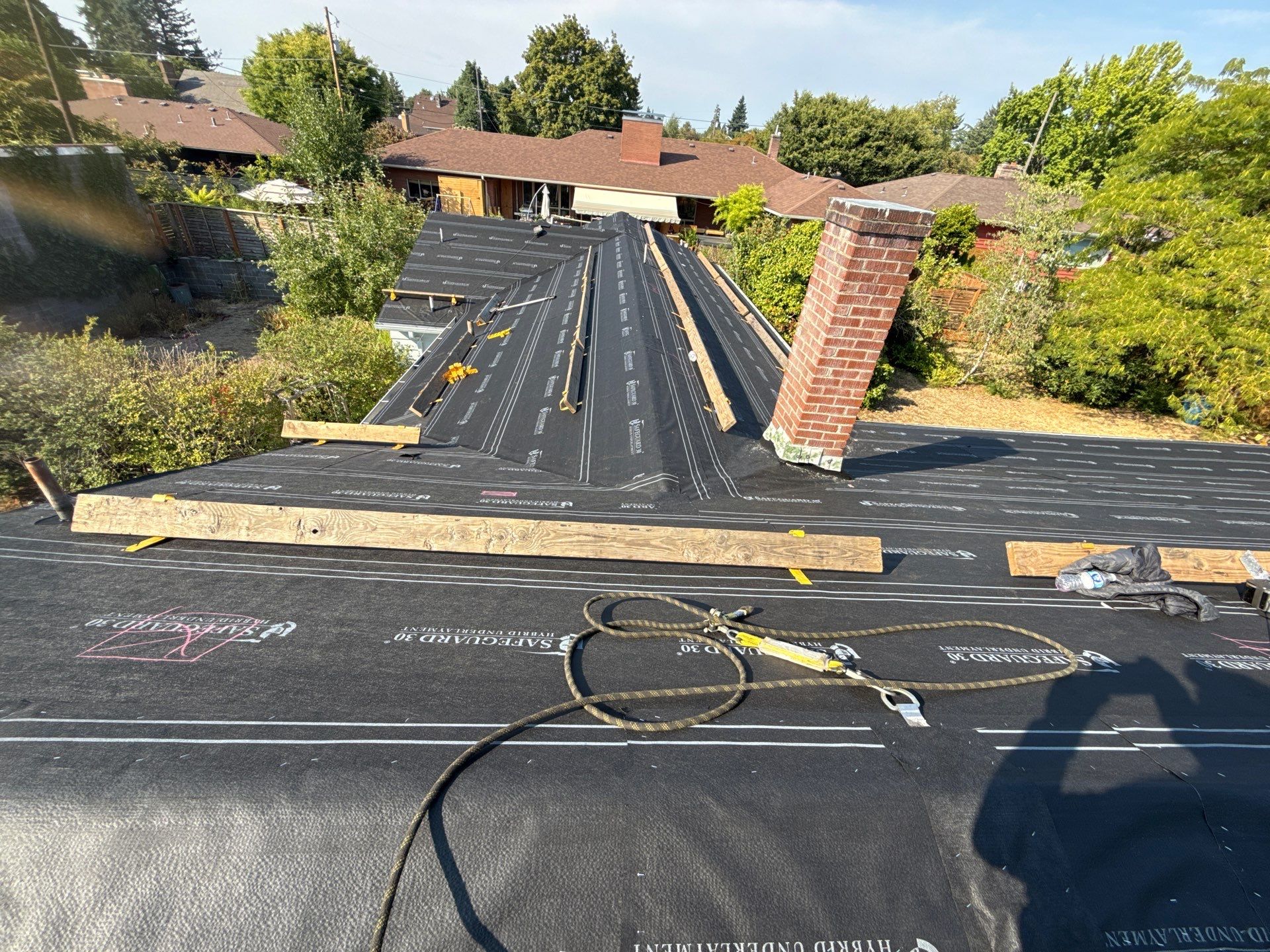Project in Portland by Tom Leach Roofing