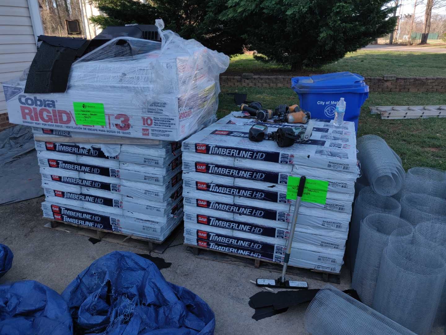 Residential Roofing Installation using Roof Replace by American Roofing NC