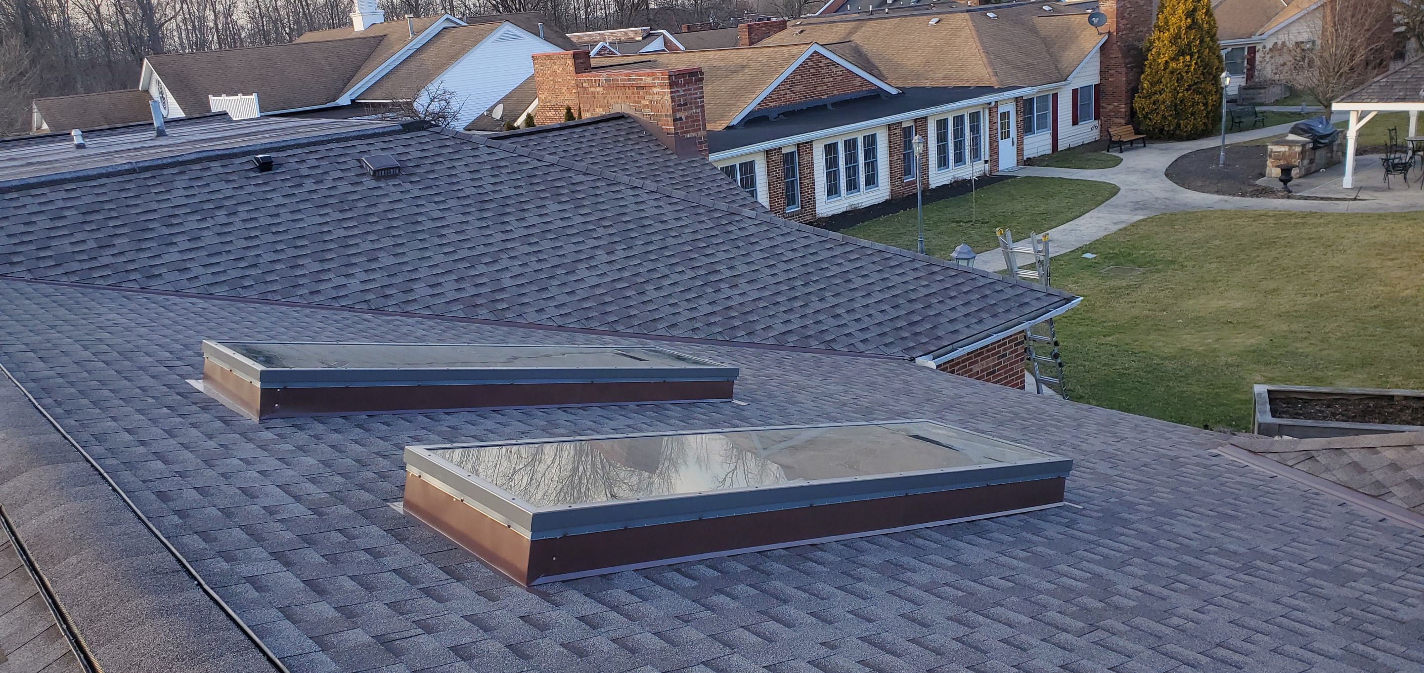 Skylight removal and install  by Absolute Roofing and Construction