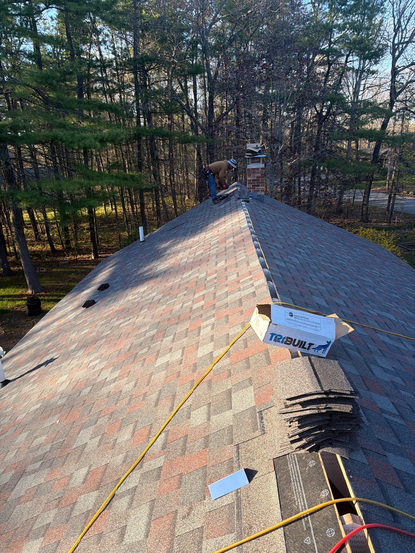 🏡 Architectural Roof Replacement – Wells, ME by Tall pine roofing