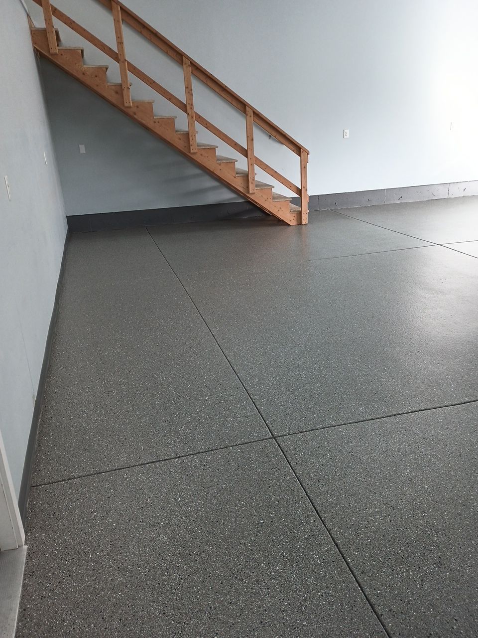 Garage, Walkway and Shop Transformation using Shale Hybrid by Croc Coatings, LLC