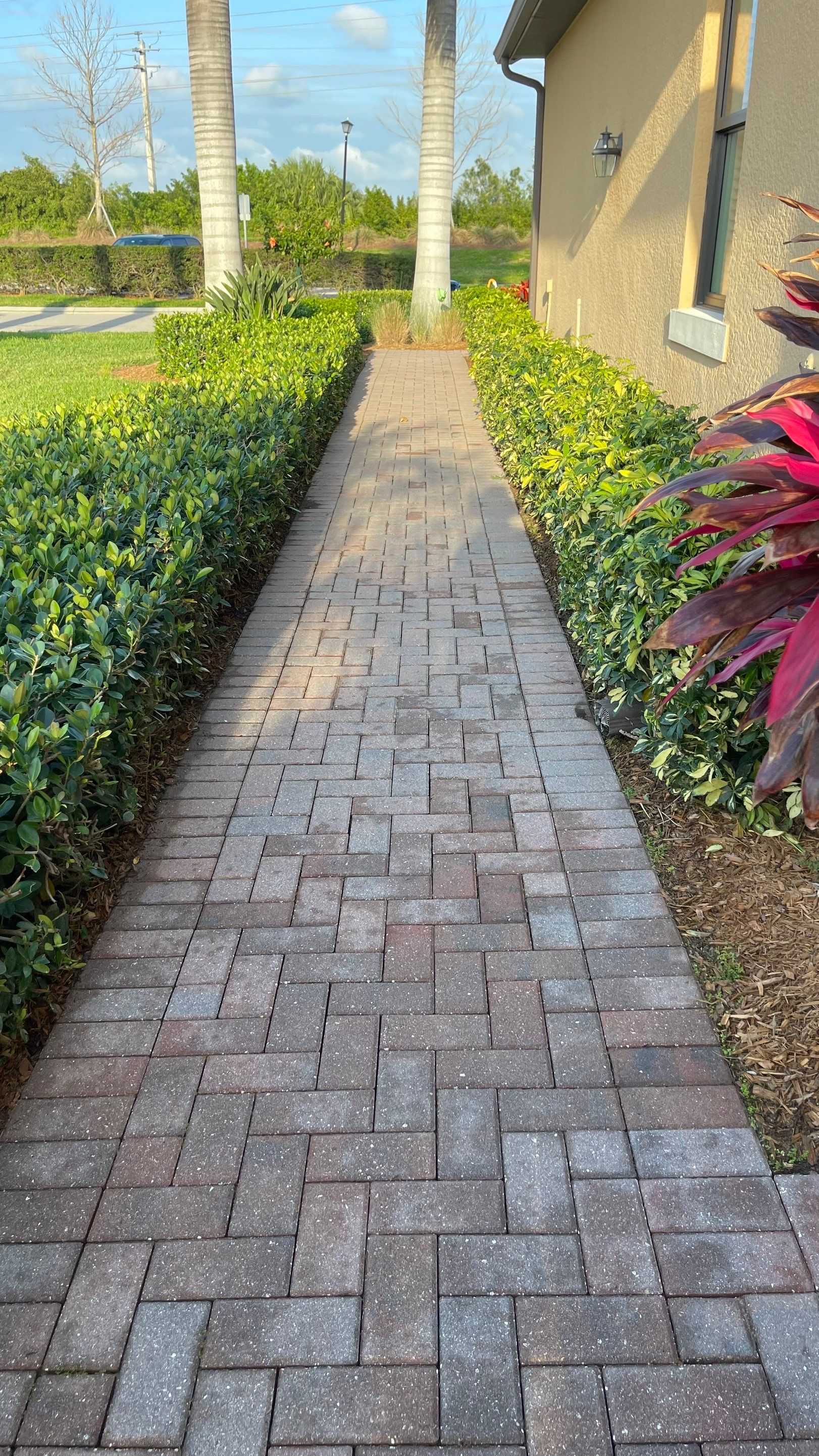 HOA Paver Driveway & Sidewalk Cleaning in Sarasota National, Venice, FL | Sunshine AquaWash by Sunshine AquaWash