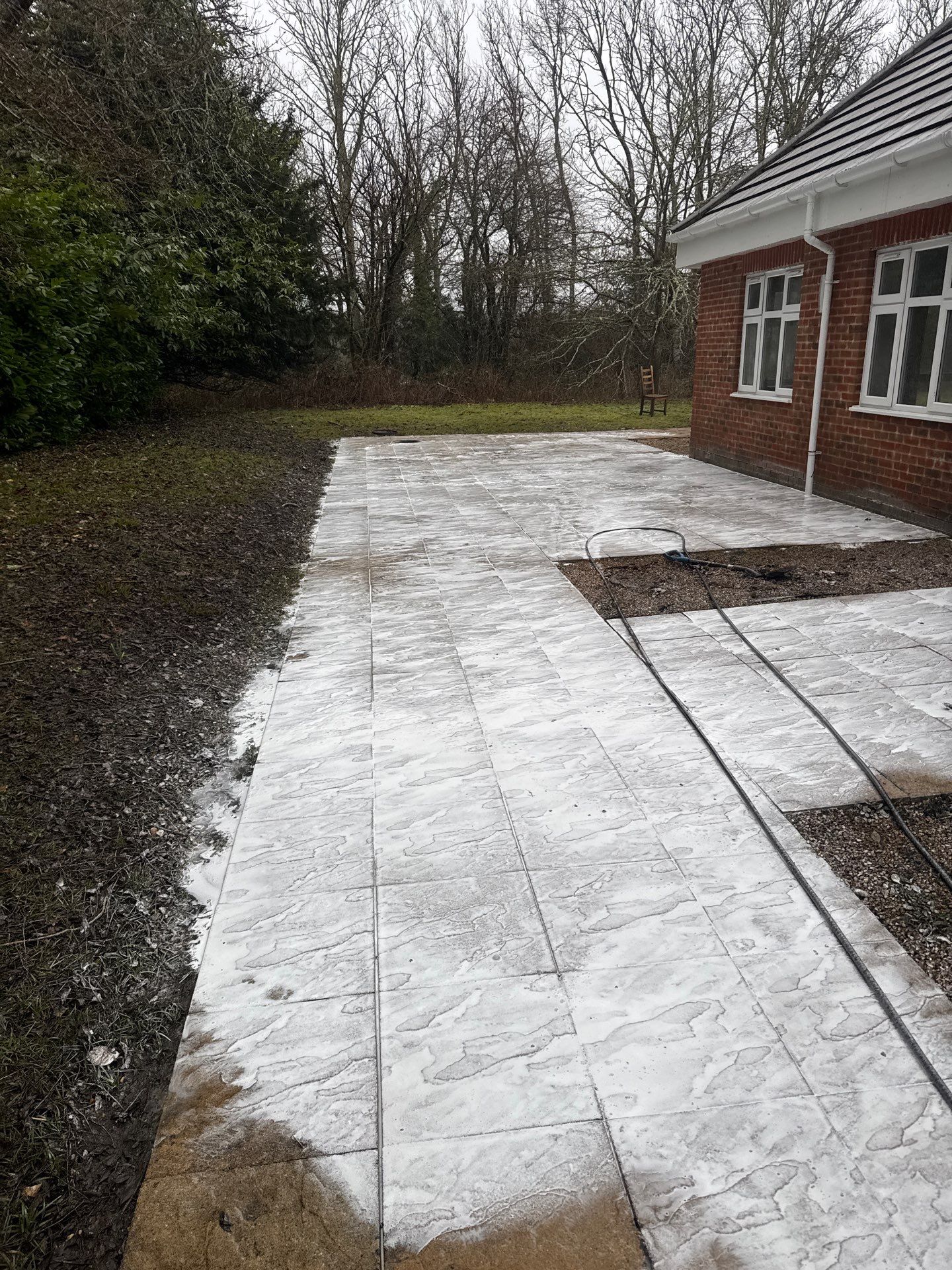 Care Home Roof and Walk Ways clean by Ges Exterior Cleaning ltd