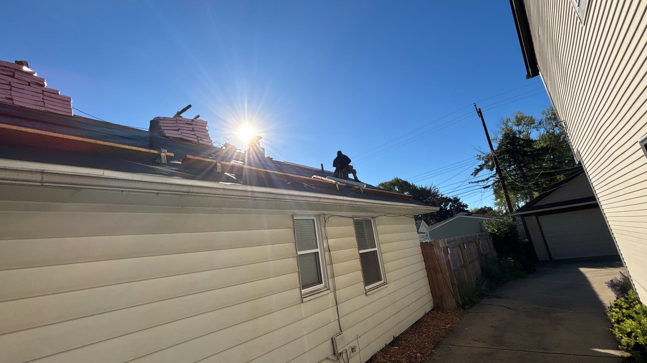 Roof Replacement using Owens Corning Estate Gray by 180 Contractors